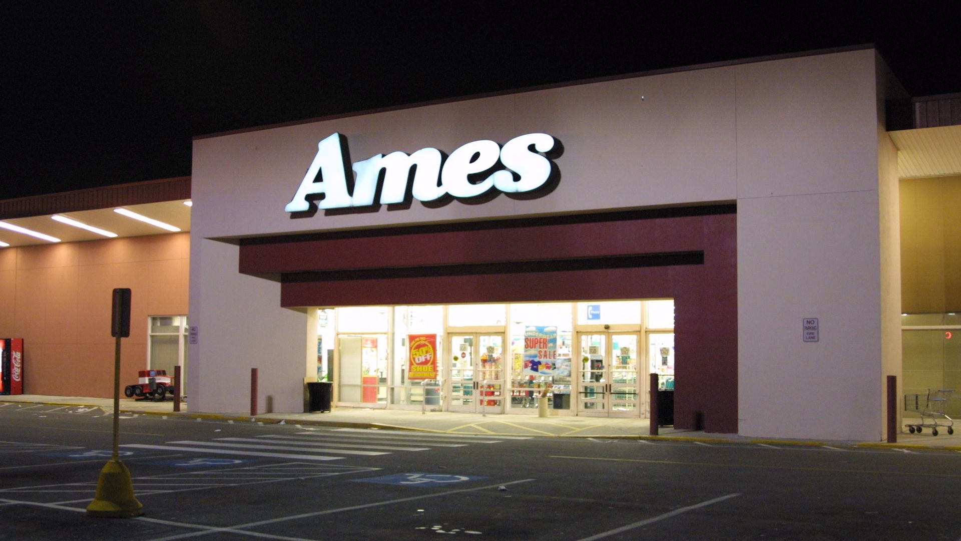 Ames department store from Spring 2001.
