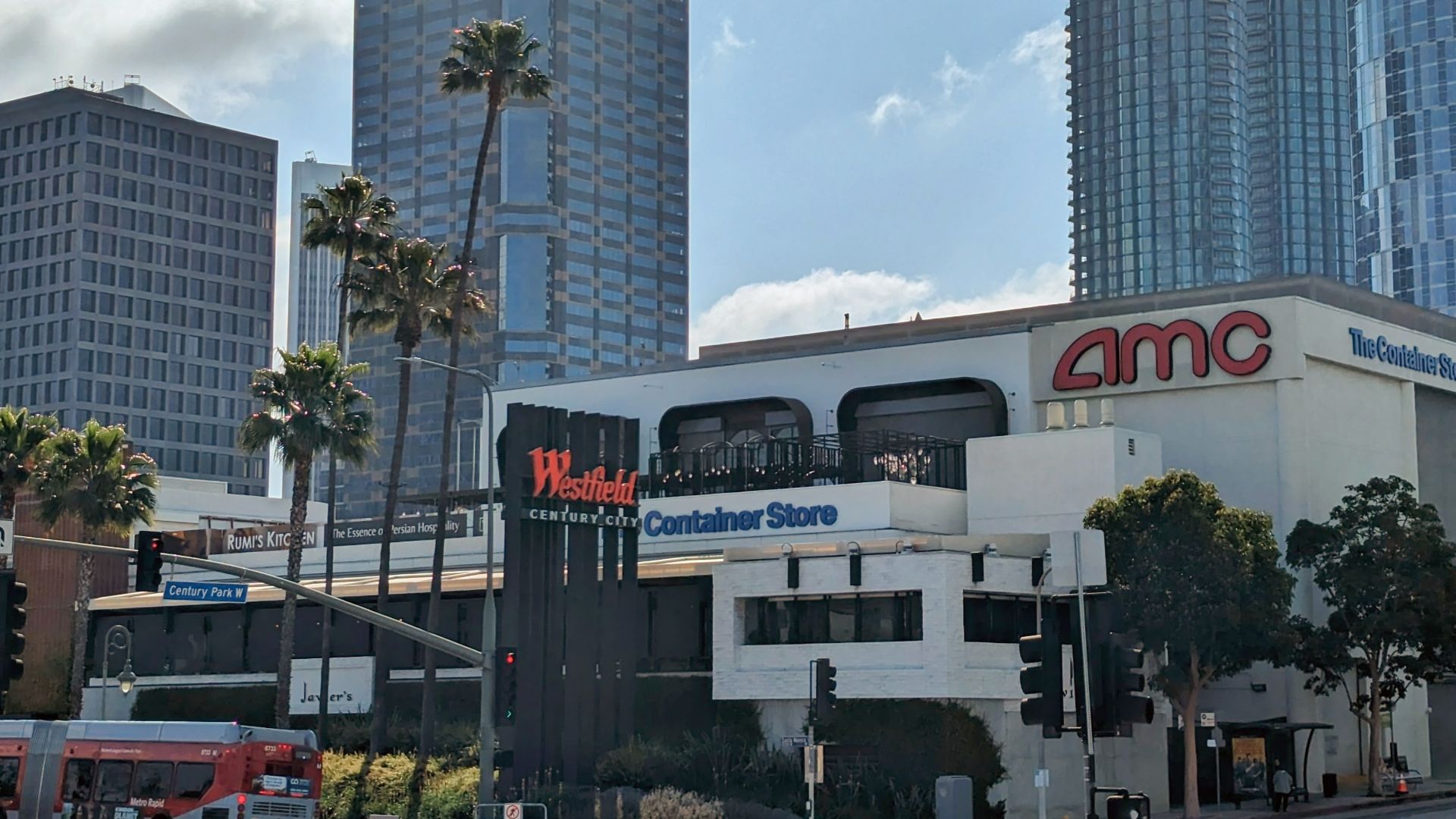 Westfield Century City NW Corner