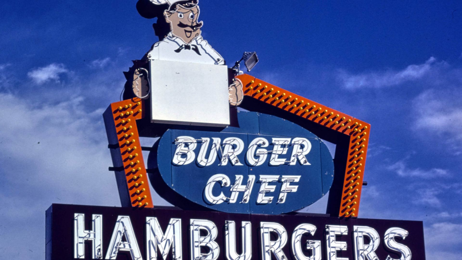 Old Burger Chef sign, Albuquerque, New Mexico