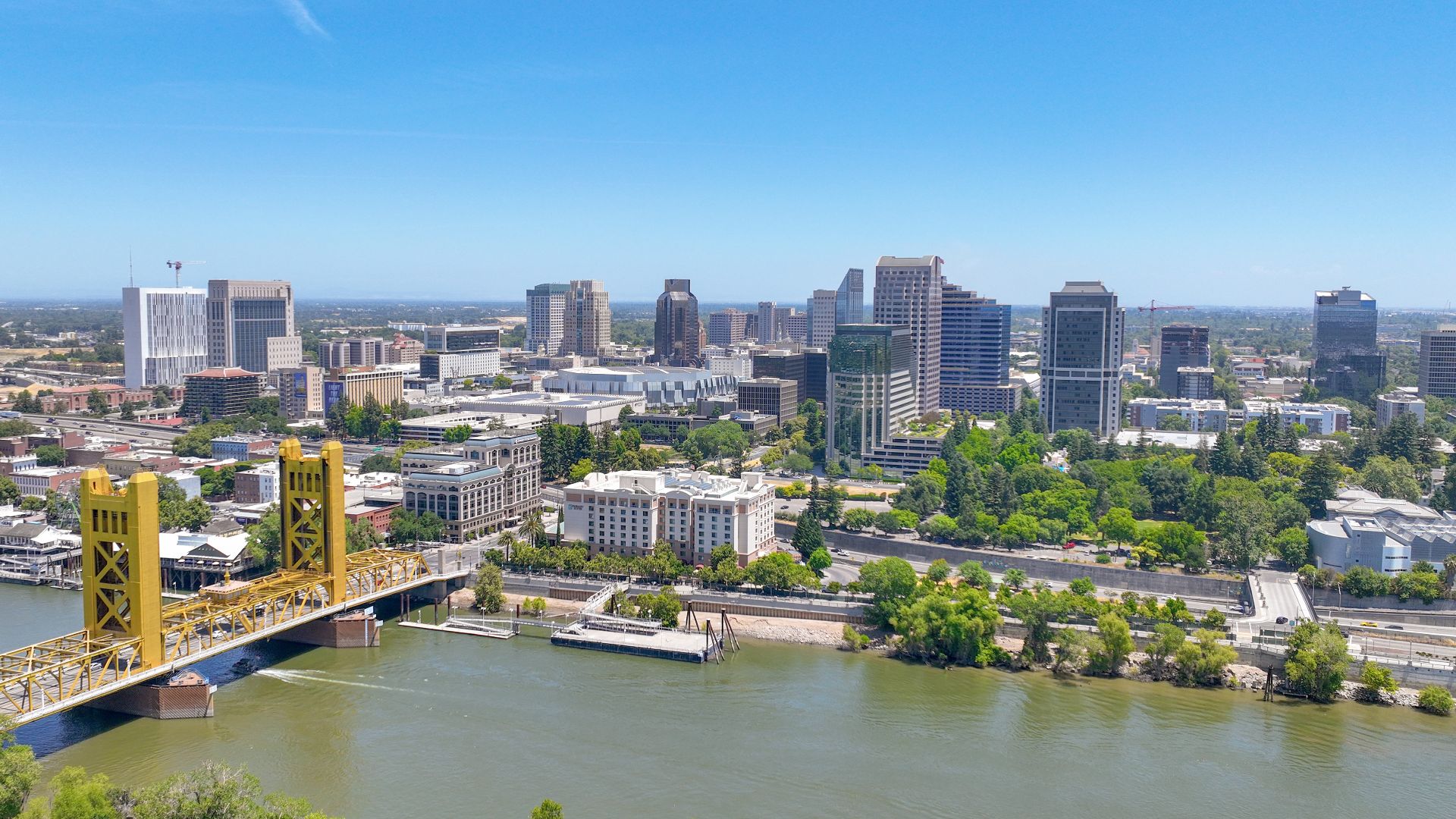 Sacramento, California skyline in 2023