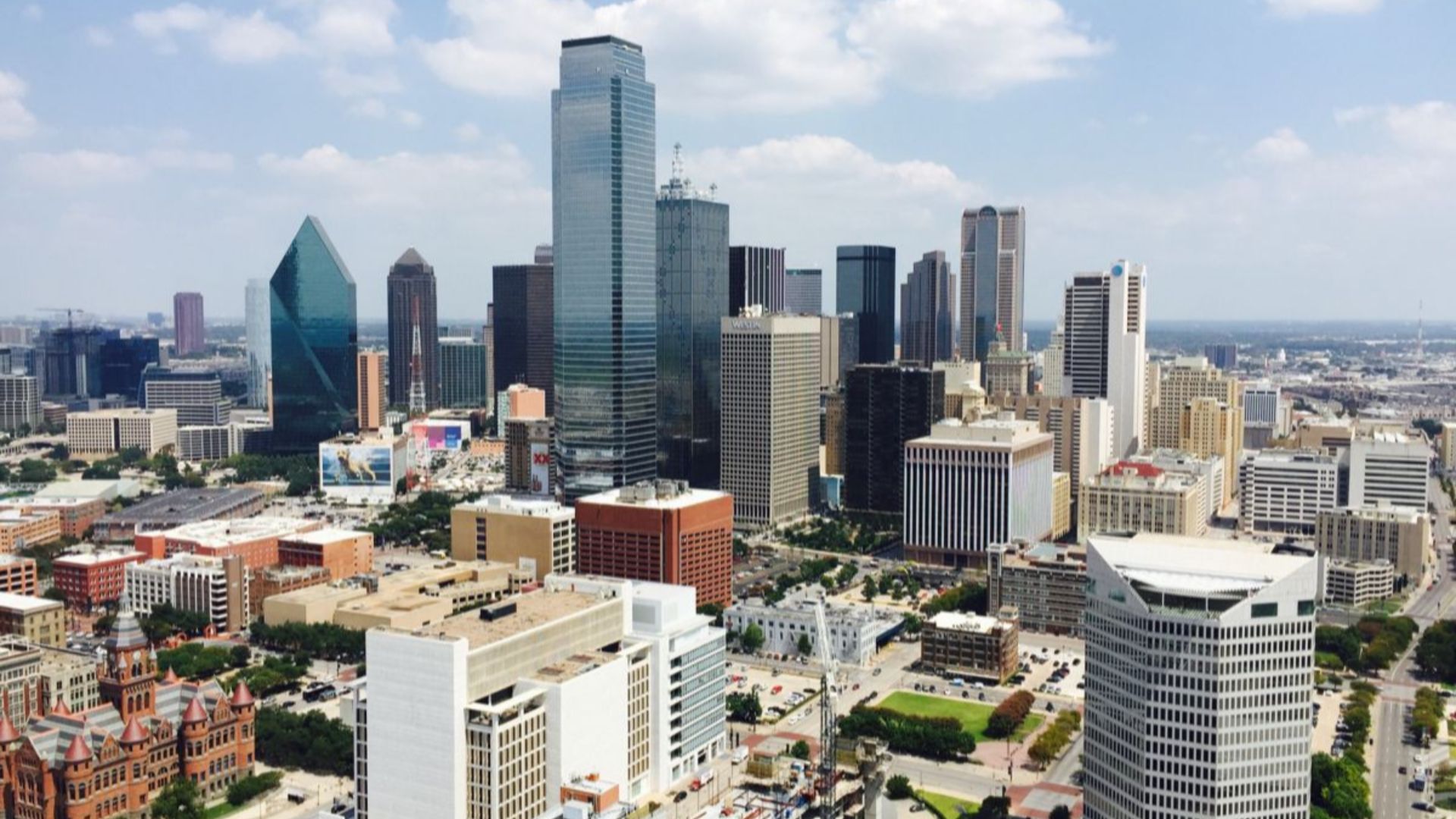 The Dallas Skyline from Reunion Tower.