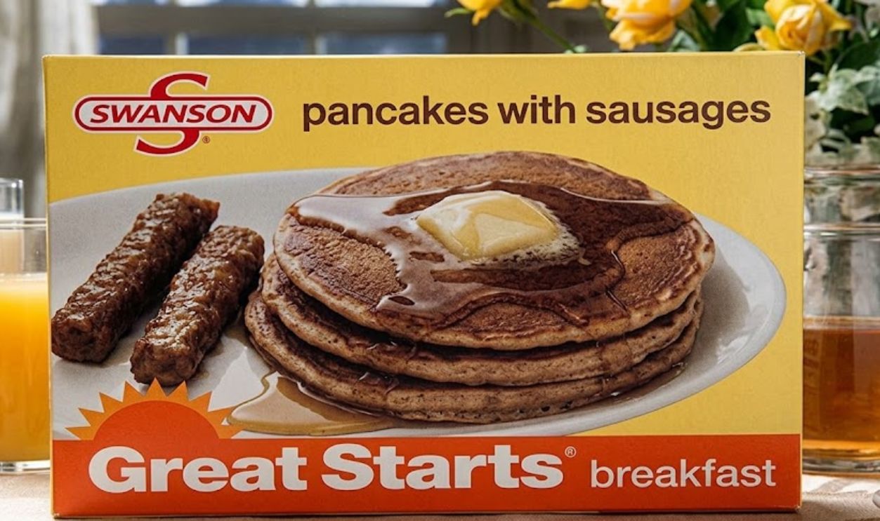 Screenshot from Swanson’s Great Starts Breakfasts, Campbell Soup Company (1980s), Enhanced 