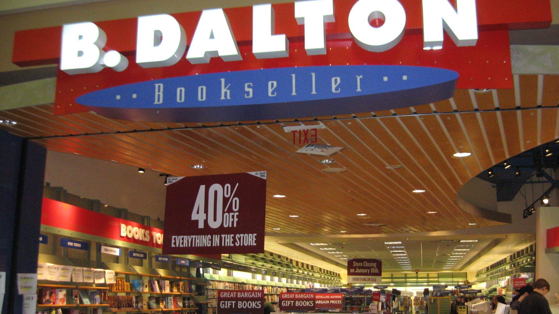 A B. Dalton Bookstore in Slidell, LA.