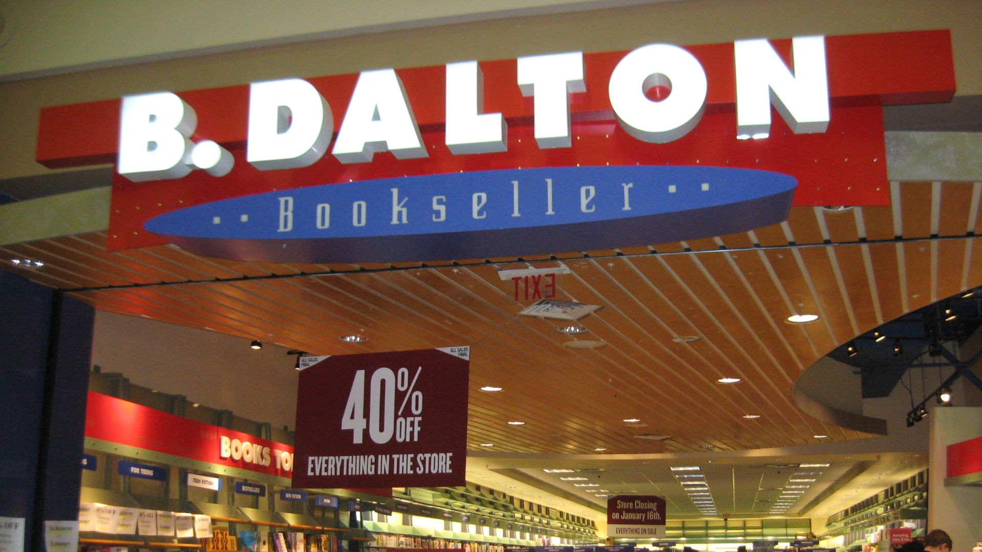 A B. Dalton Bookstore in Slidell, LA.