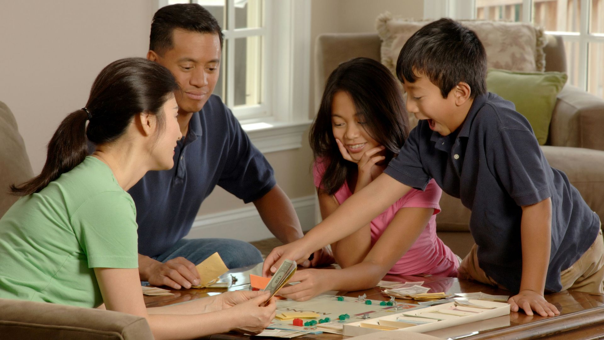 group of people beside coffee table