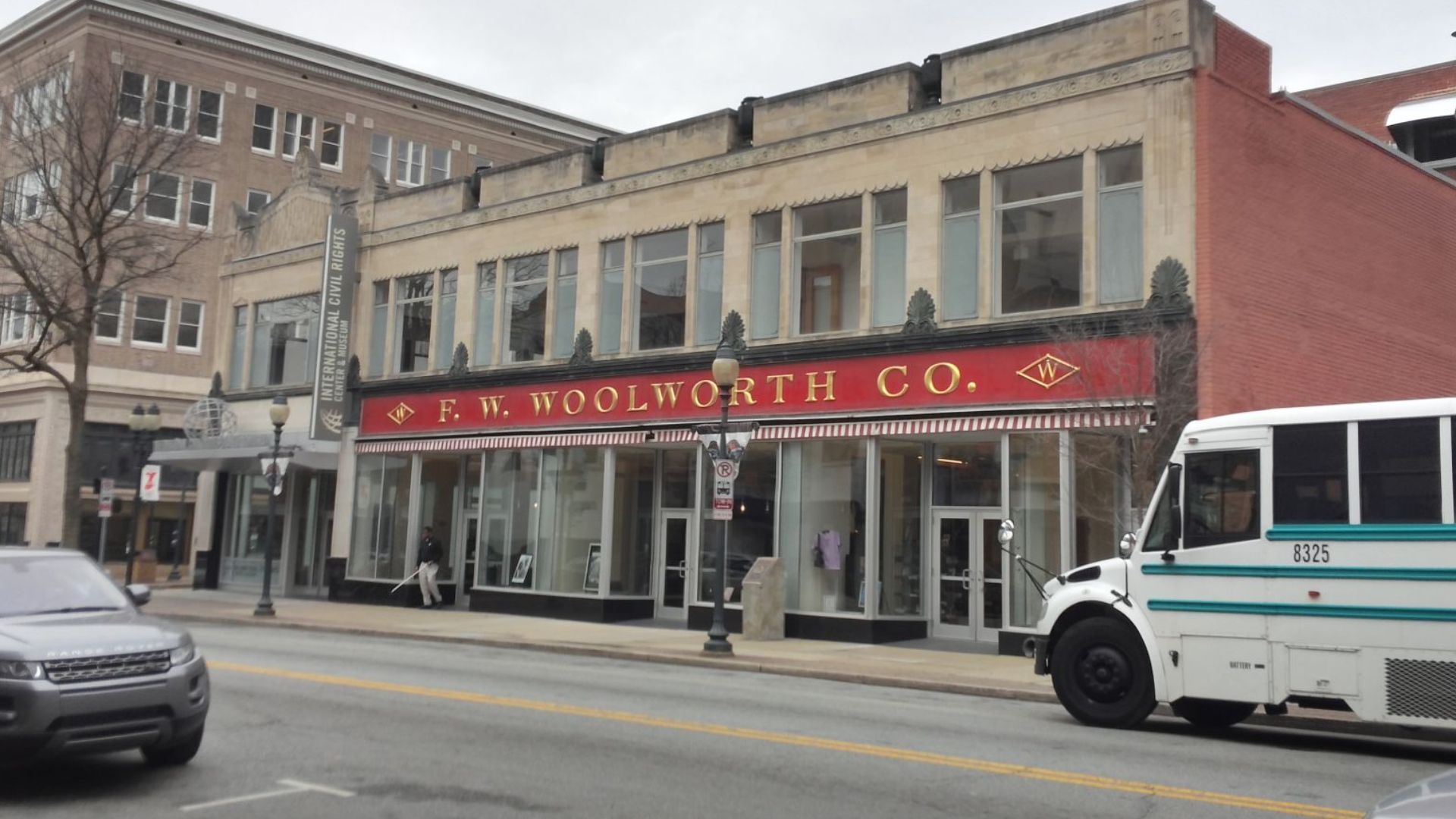 Site of the famous Greensboro sit-ins during the Civil Rights movements of the 1960s