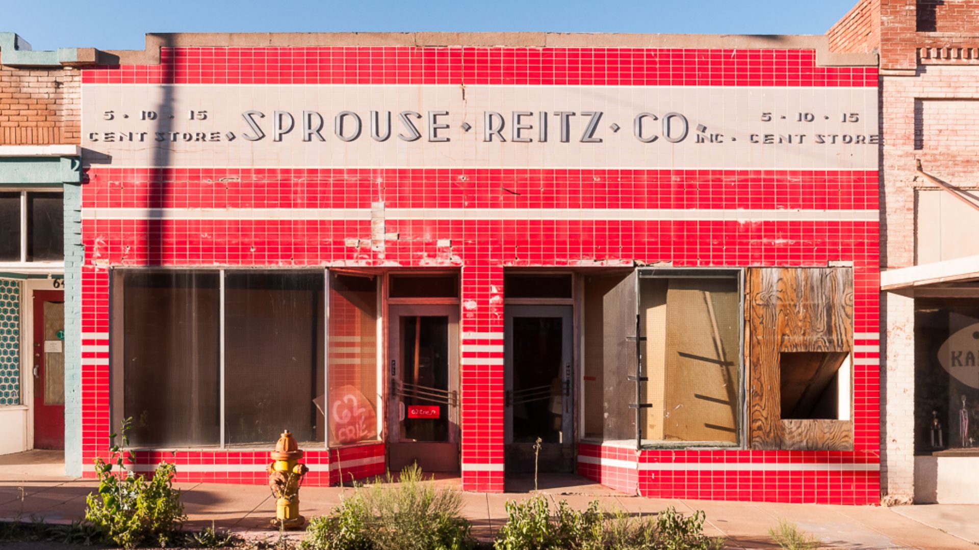 Now abandoned, on Erie Street in Lowell, Bisbee, Arizona.