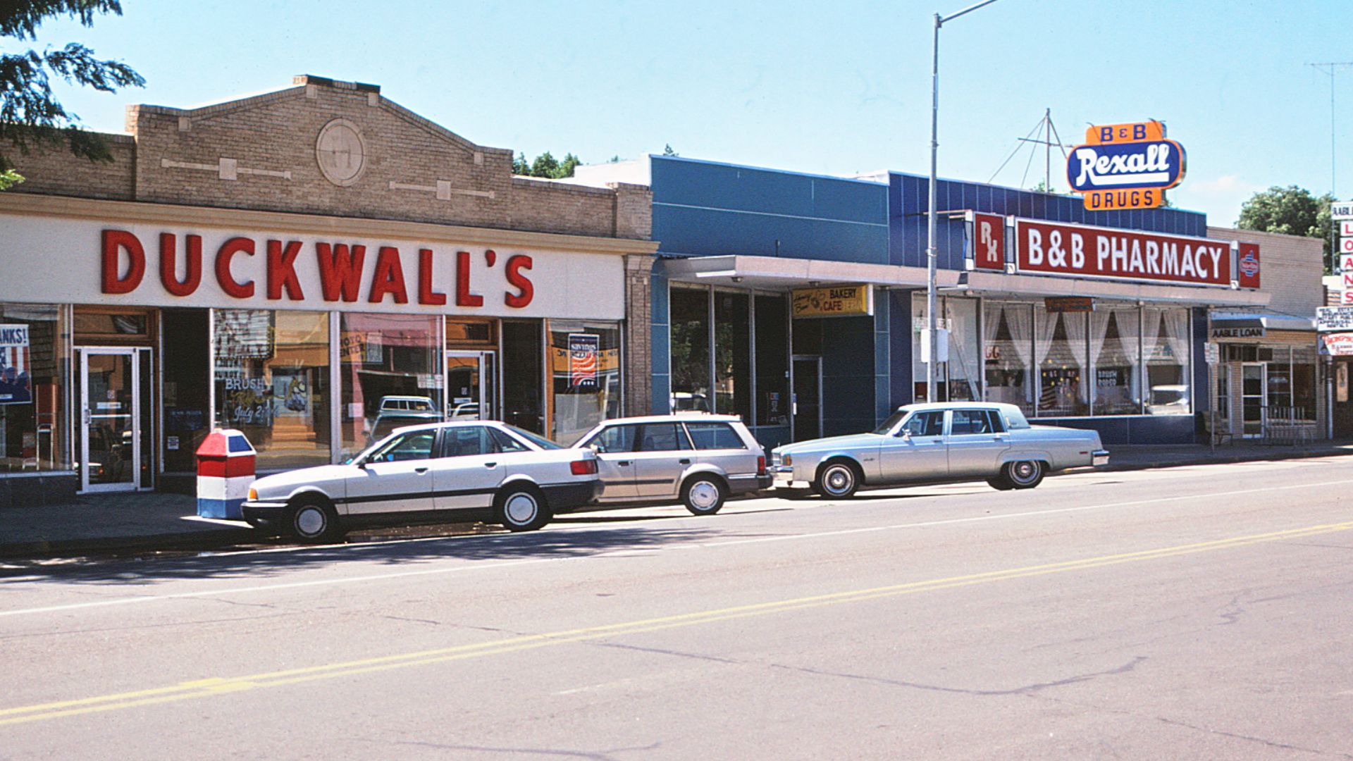 Duckwall's variety store photographed in Brush, Colorado, in 1991.