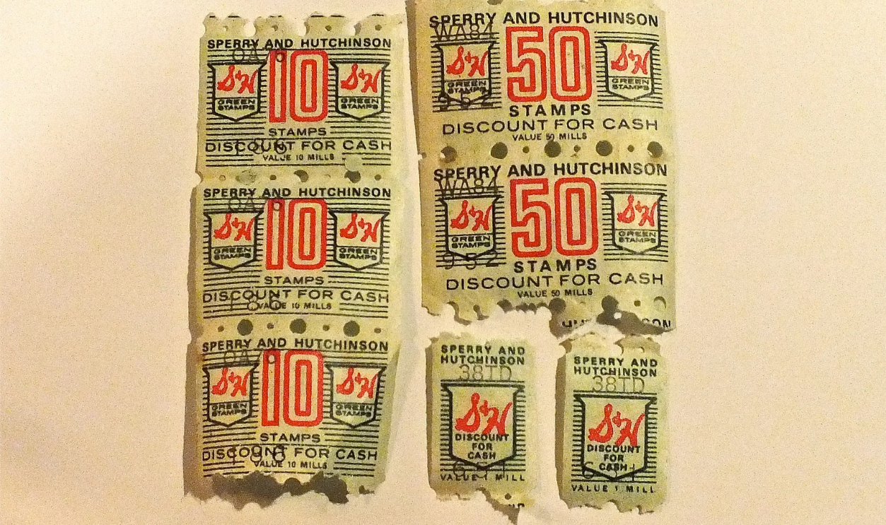 S&H Green Stamps of various denominations.jpg