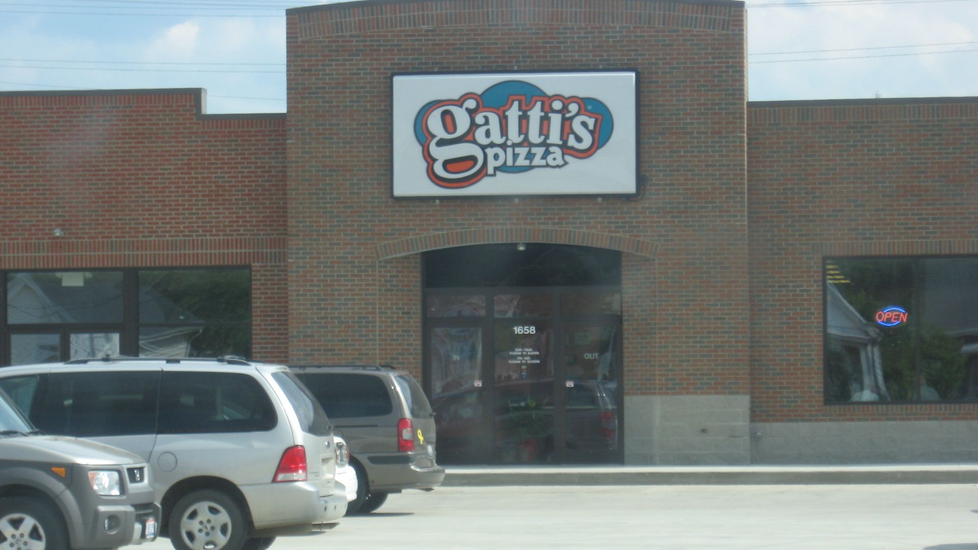 A photo of Gatti's Pizza in Portsmouth, Ohio.