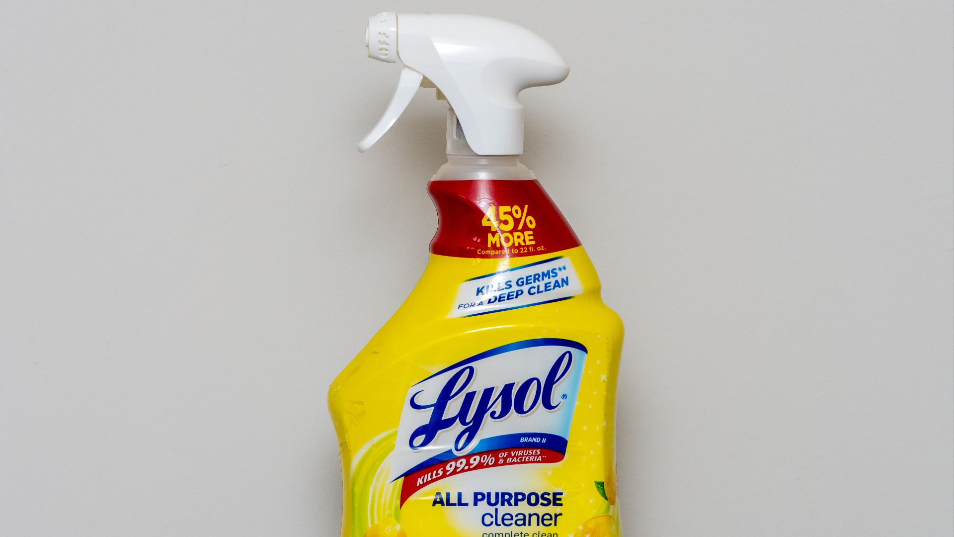Disinfectant, Home Cleaning, Product Photography, all purpose cleaner, household cleaner, lysol, spray