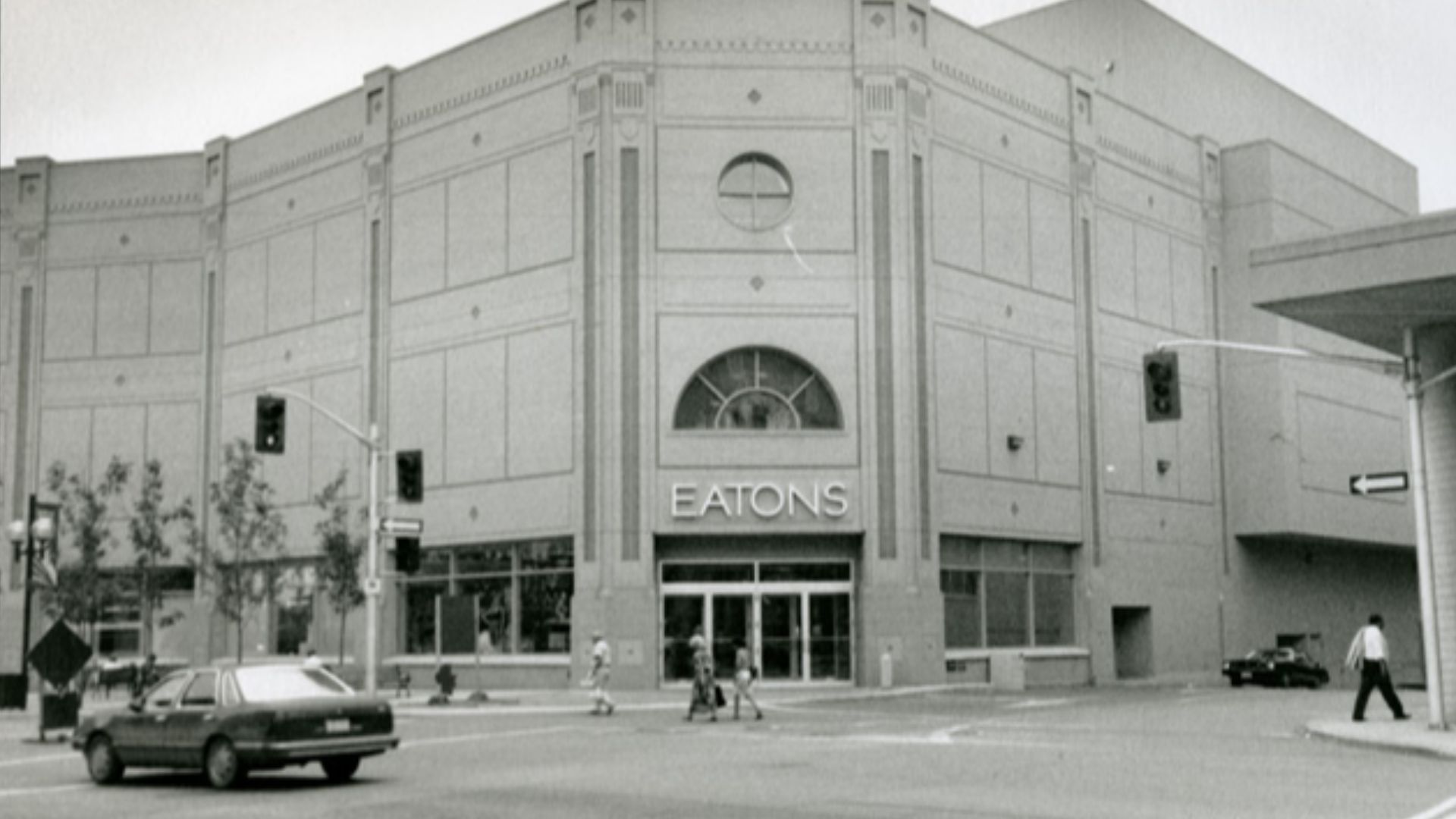 The entire Eaton's complex was demolished to build the new Eaton Centre which opened in October of 1990, closed in 1999 and was sold in 2000 to Fercan Developments of Toronto.
042-32022194823395