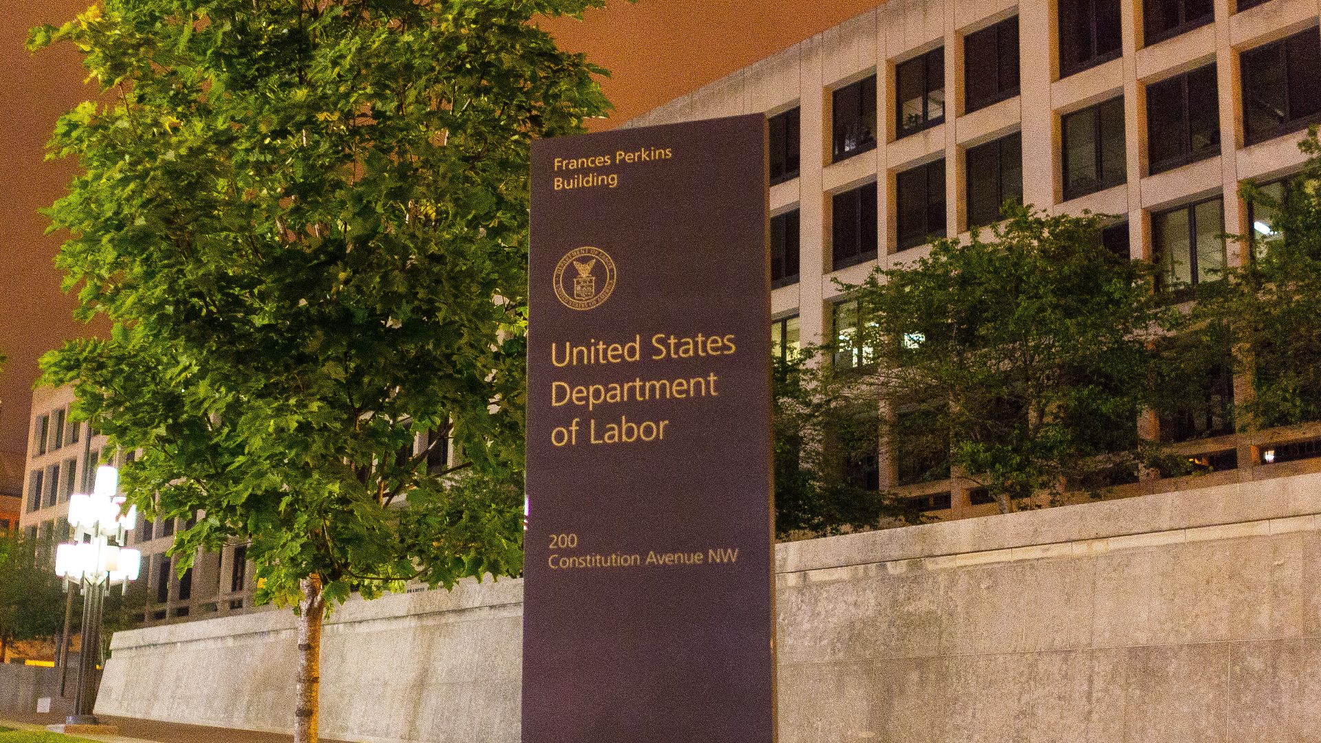 Washington, DC –    Frances Perkins Building
Official Department of Labor Photograph***
Photographs taken by the federal government are generally part of the public domain and may be used, copied and distributed without permission. Unless otherwise noted,