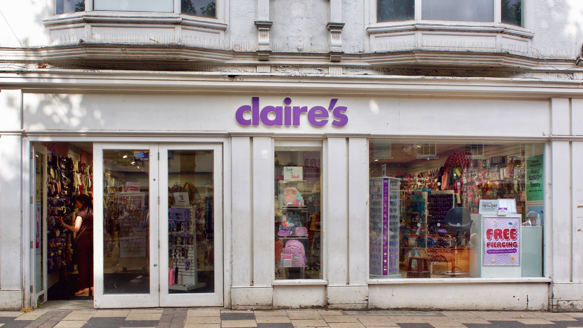Claire's, 37 Parliament Street, York