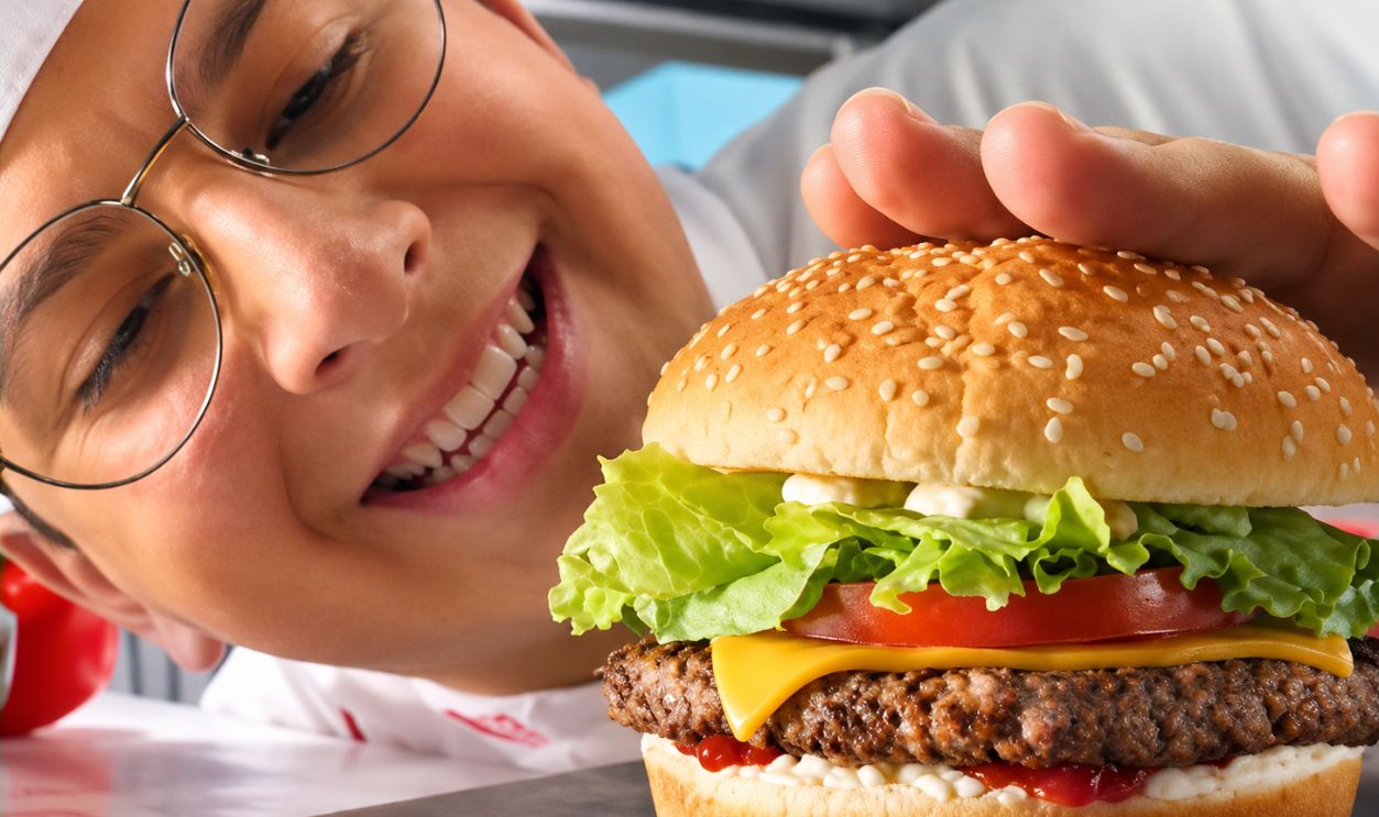 Screenshot from McDonald's Arch Deluxe Commercial, Fallon McElligott  (1996) 