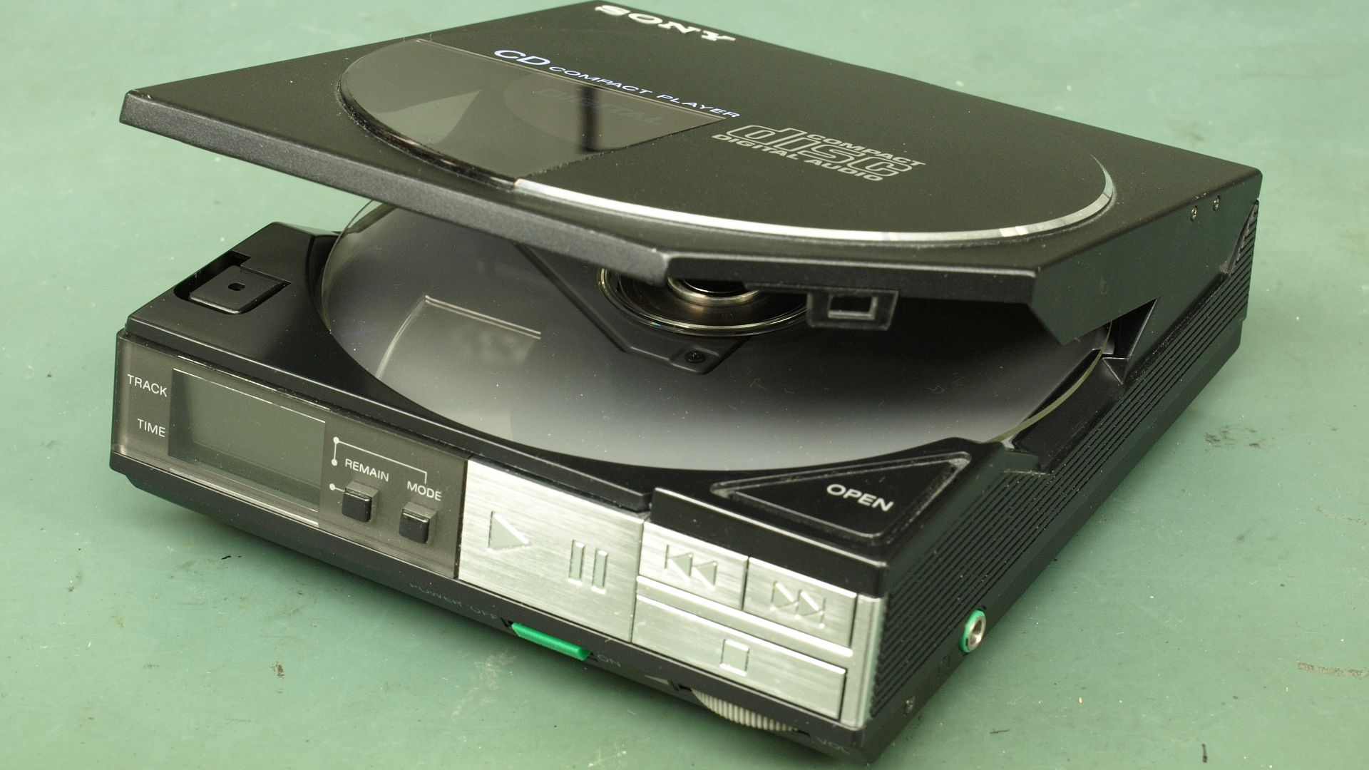 The original Sony D50/D5 Discman from 1984