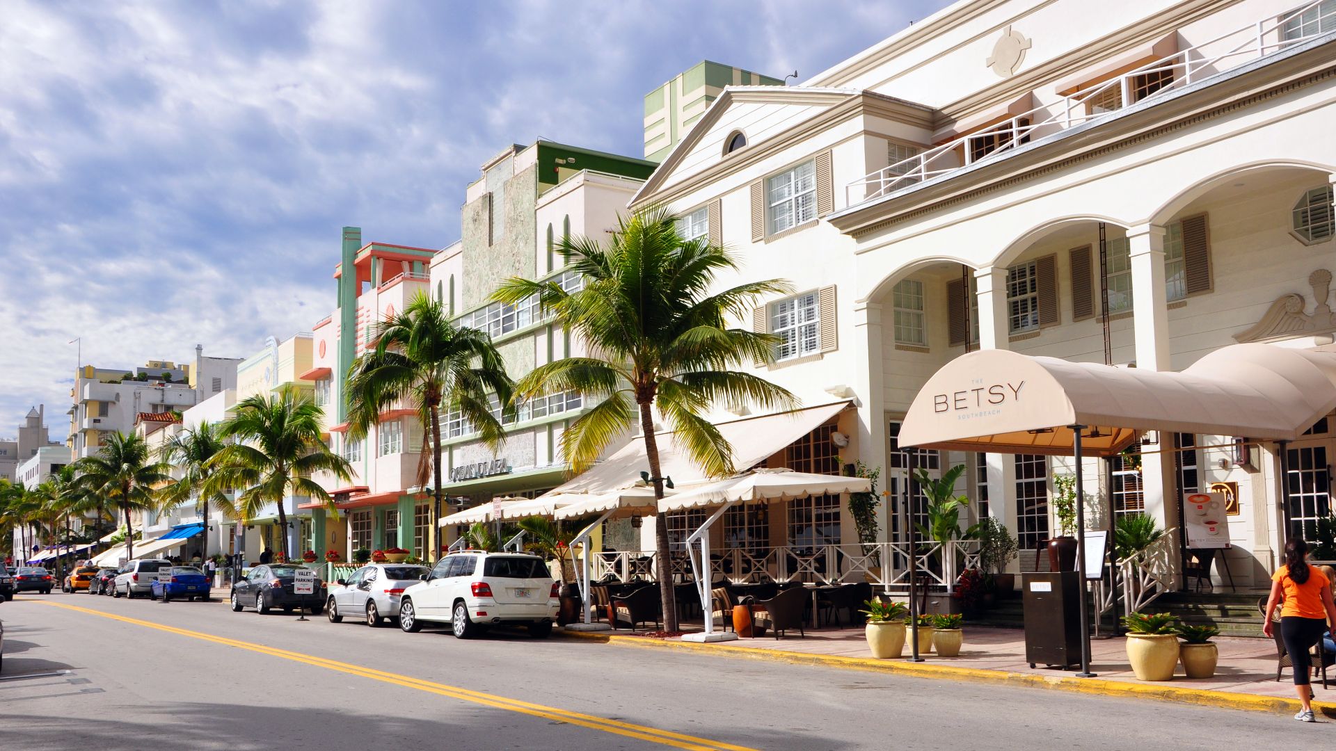 Ocean Drive, South Beach, Miami, Florida 2009
