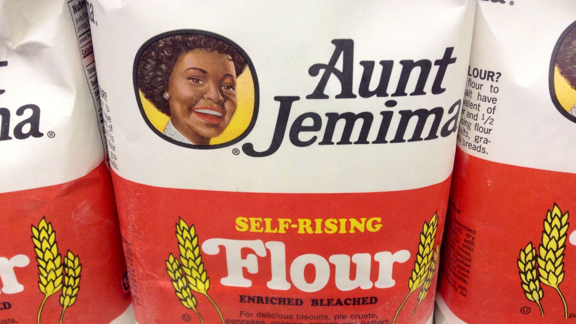 Aunt Jemima Flour, 8/2014 by Mike Mozart of TheToyChannel and JeepersMedia on YouTube