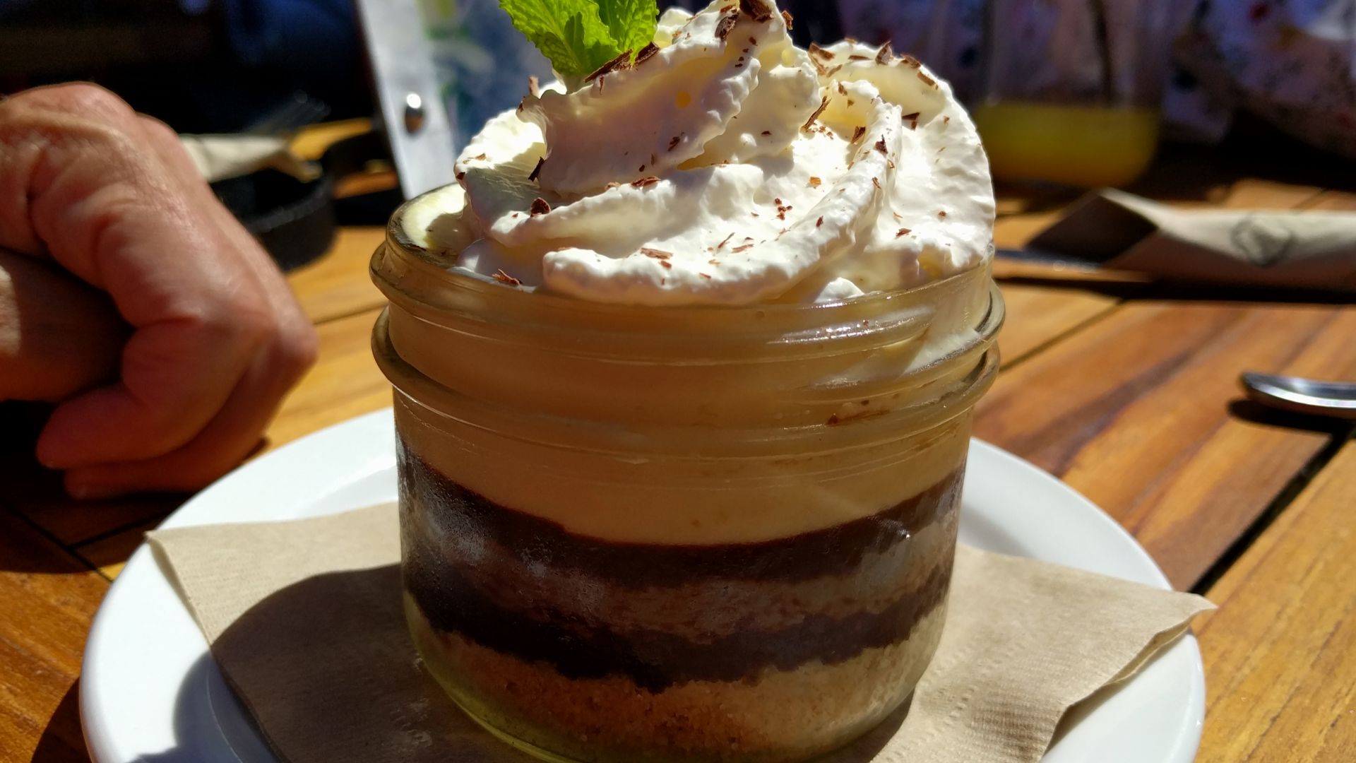 Black Bottom Pie, prepared in Vancouver, BC.