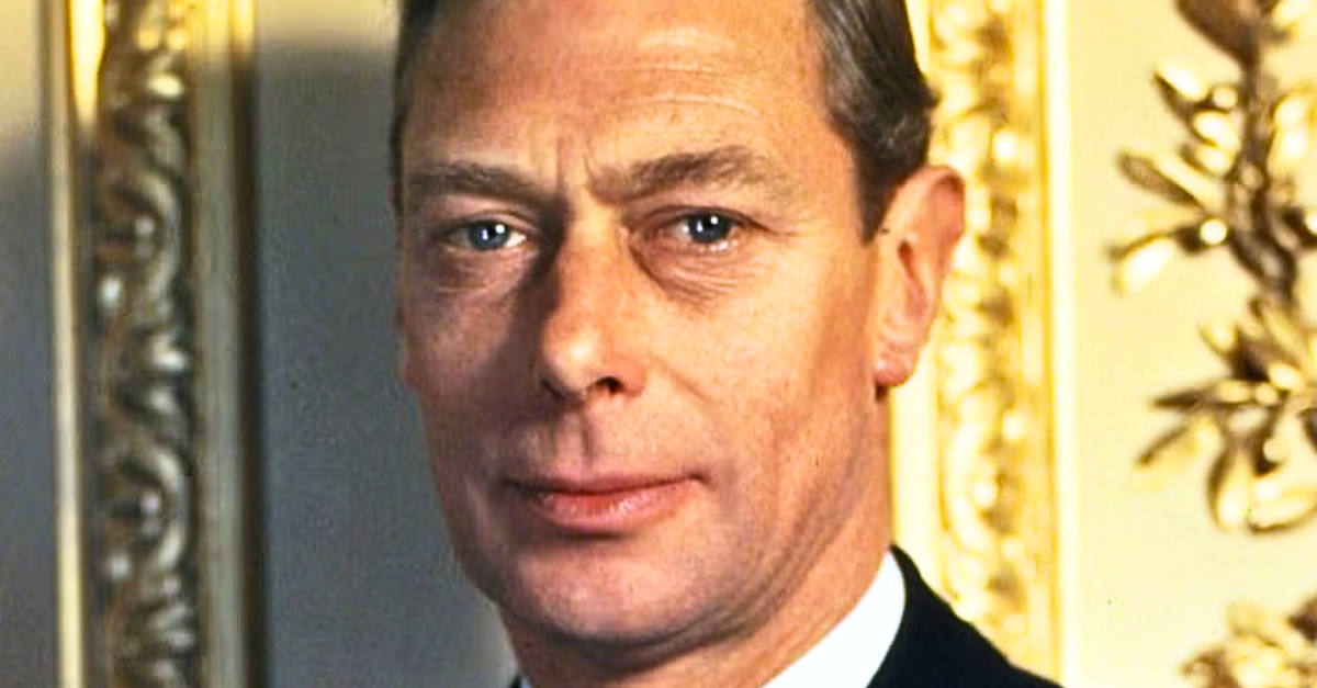 King George VI, (1895-1952) of Great Britain who reigned from 1936-1952