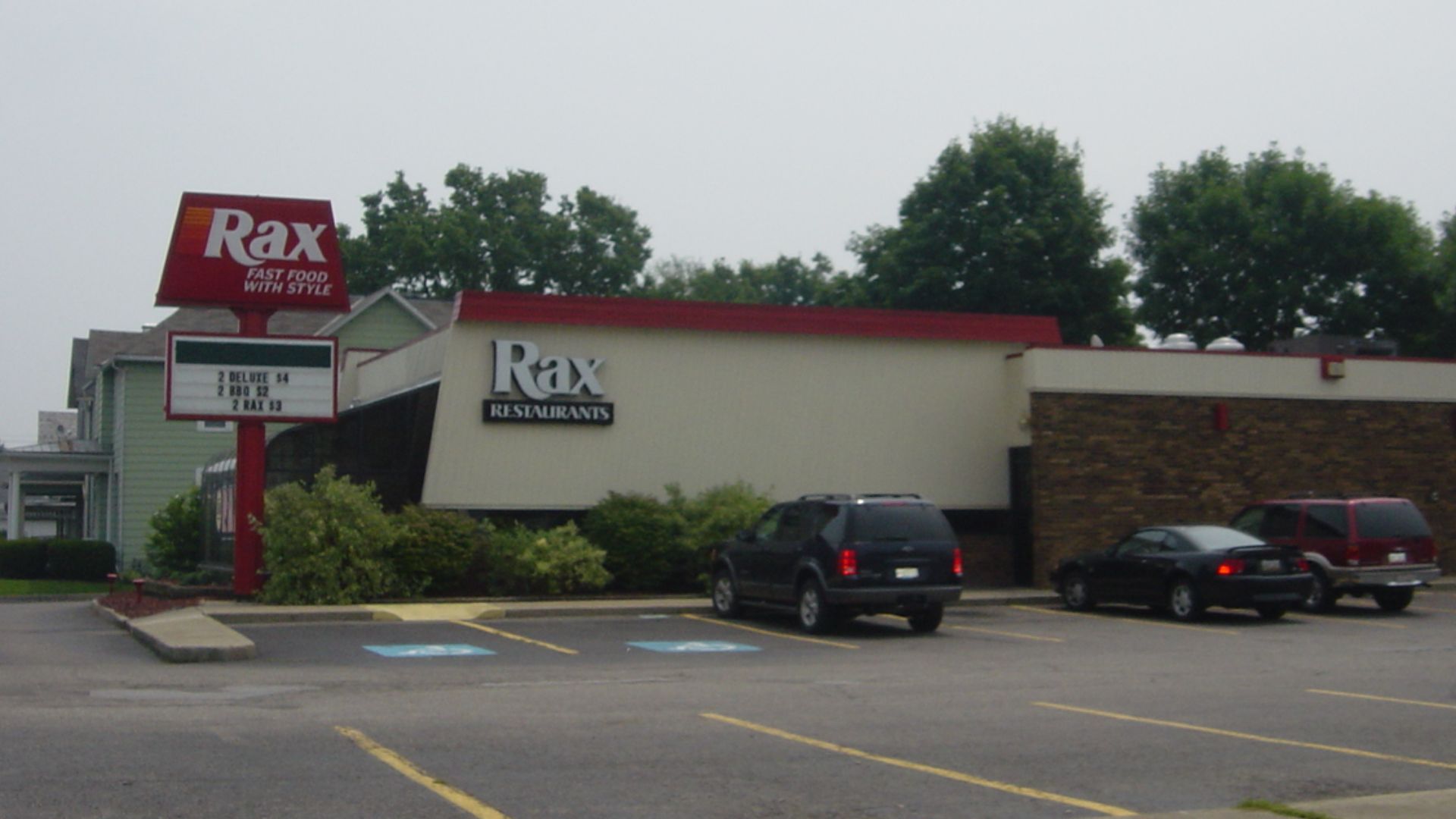 An open Rax Restaurant on E. Main St. in Lancaster, OH.