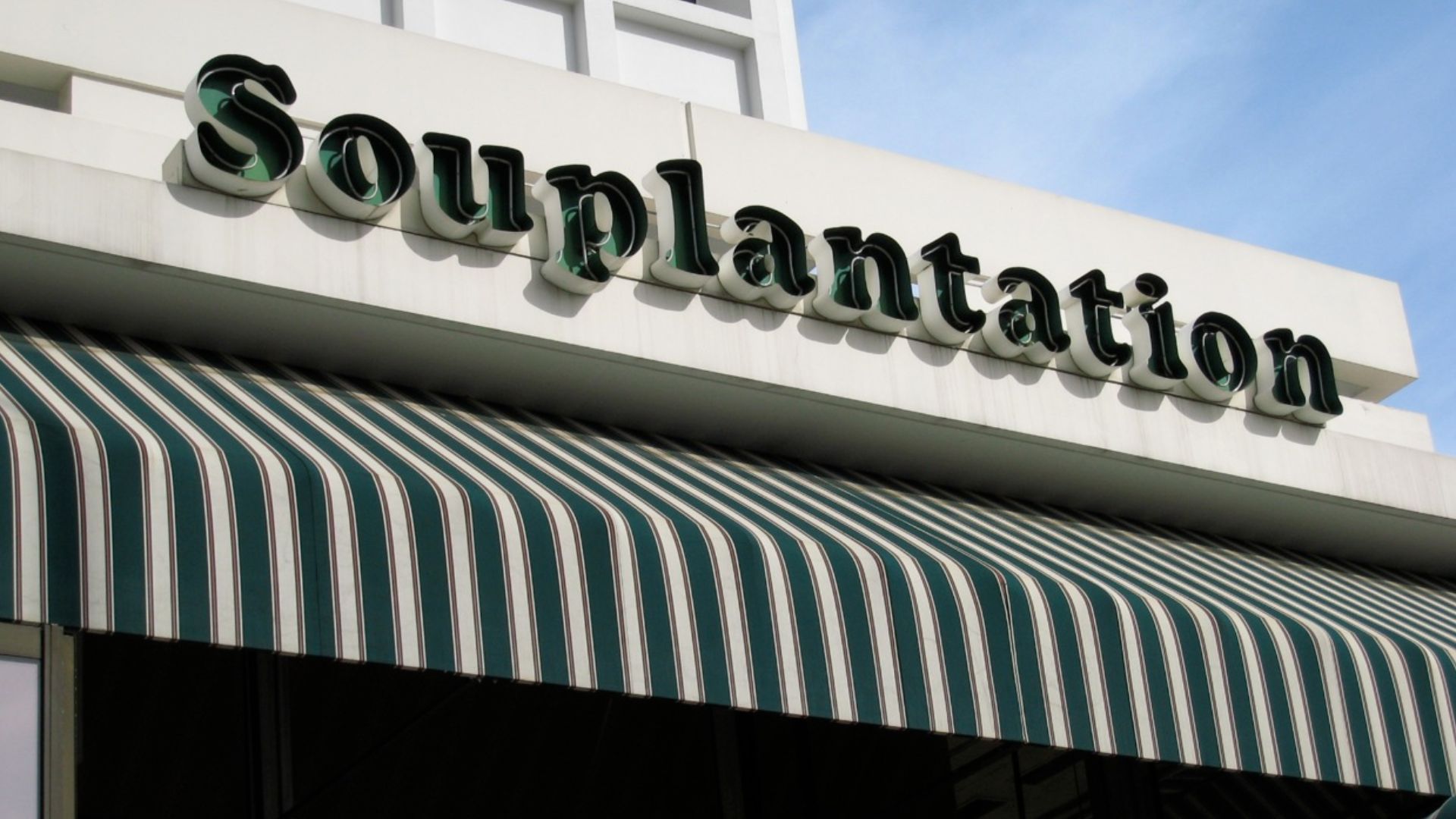 Souplantation store front. La Cañada, California.