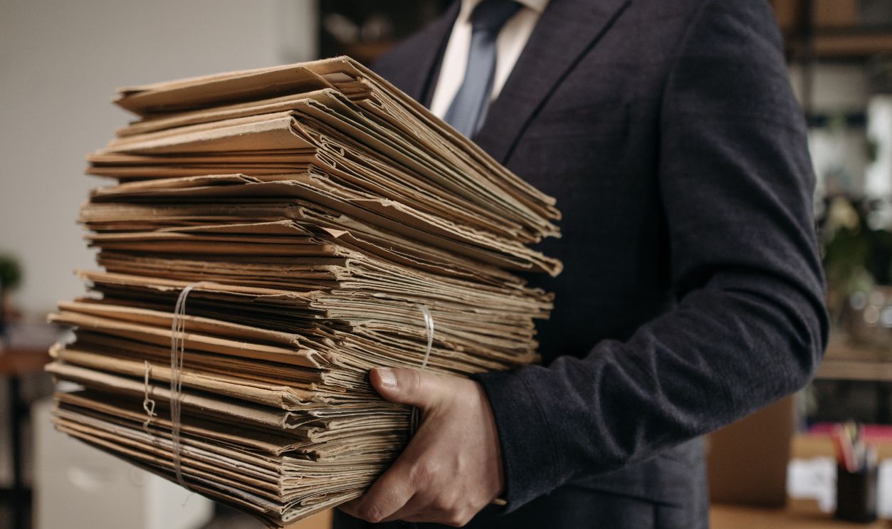 Don't Throw Away Important Paperwork