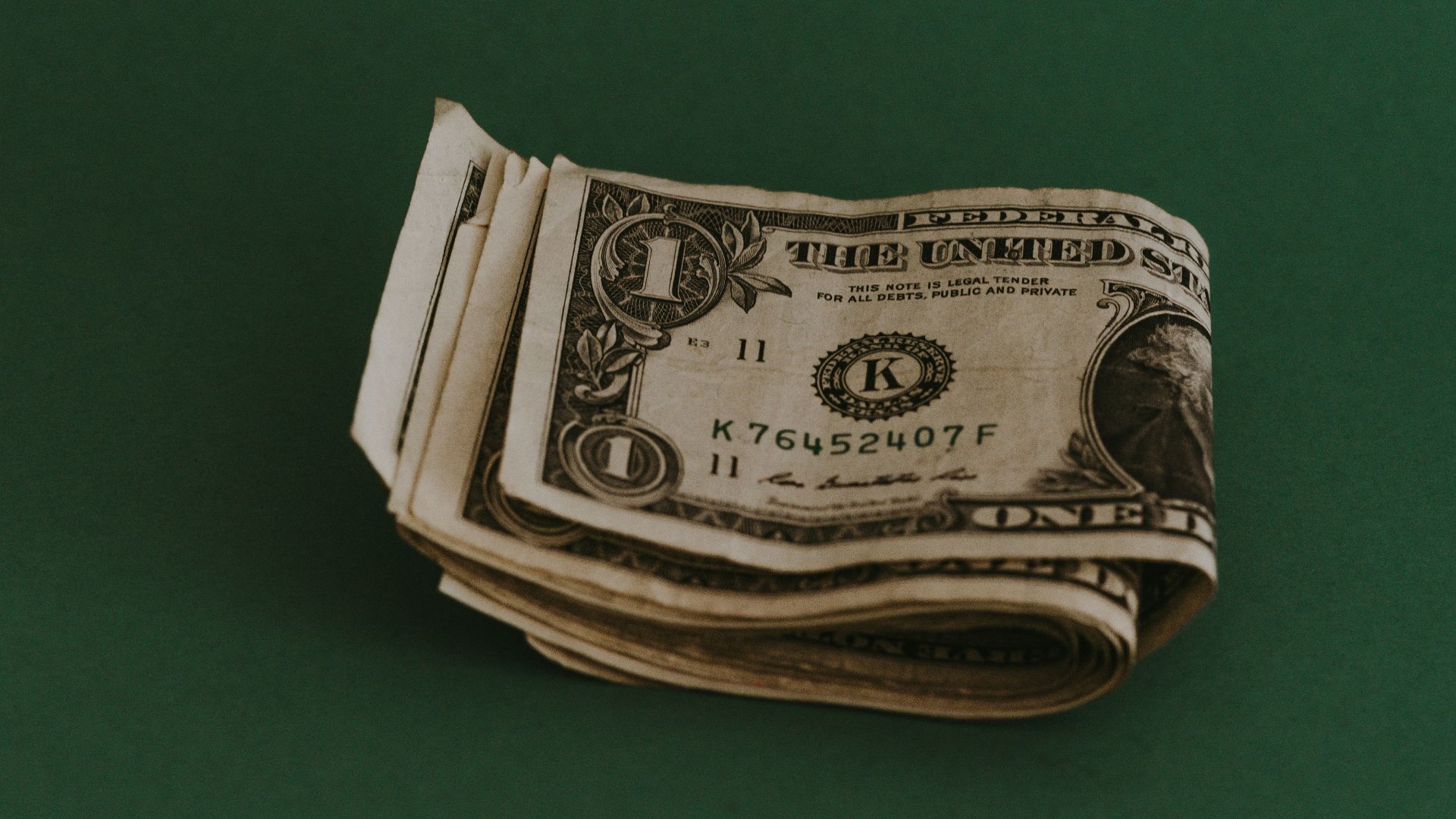 1 U.S. dollar banknote