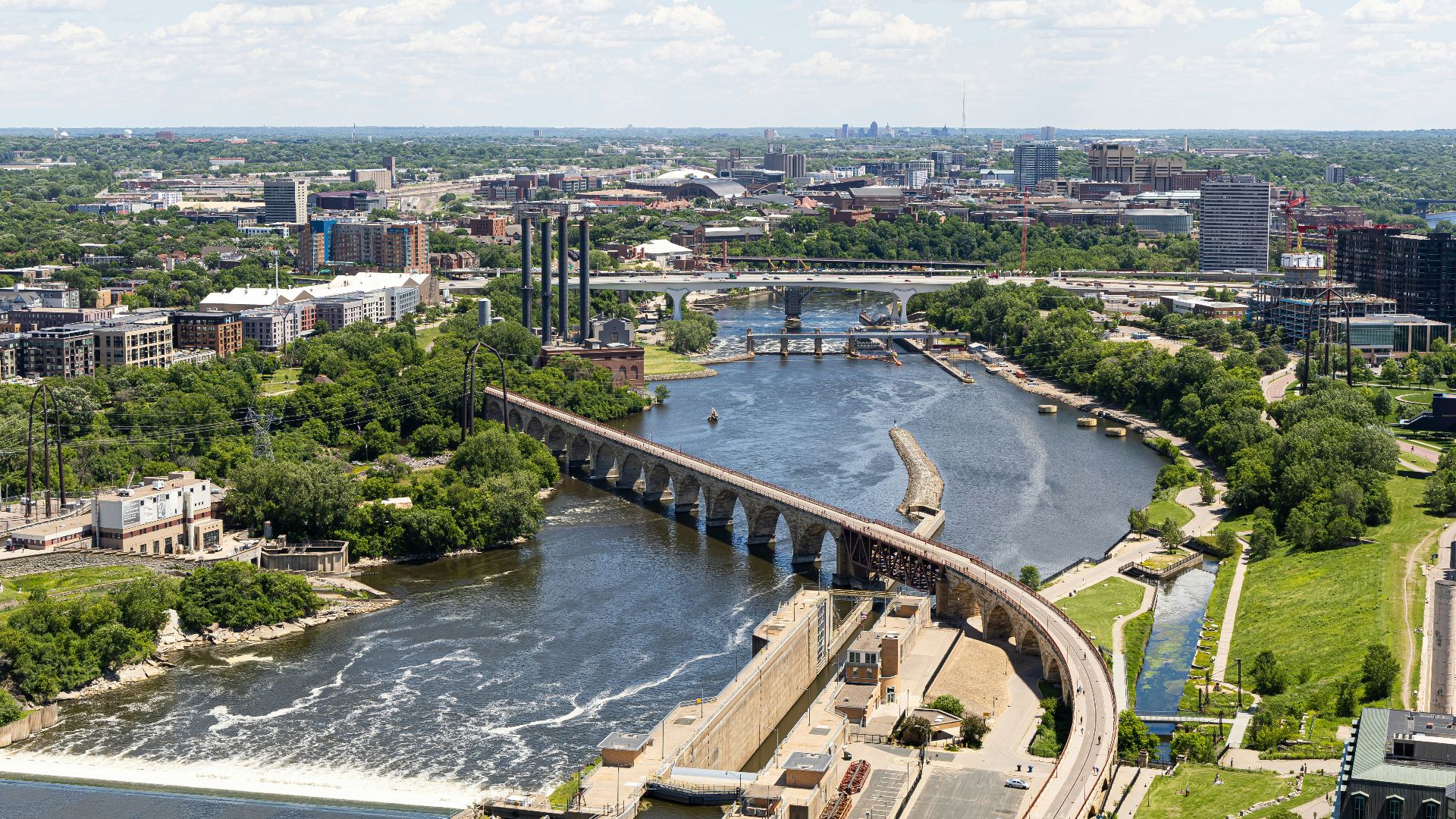 aerial view of city buildings during daytime