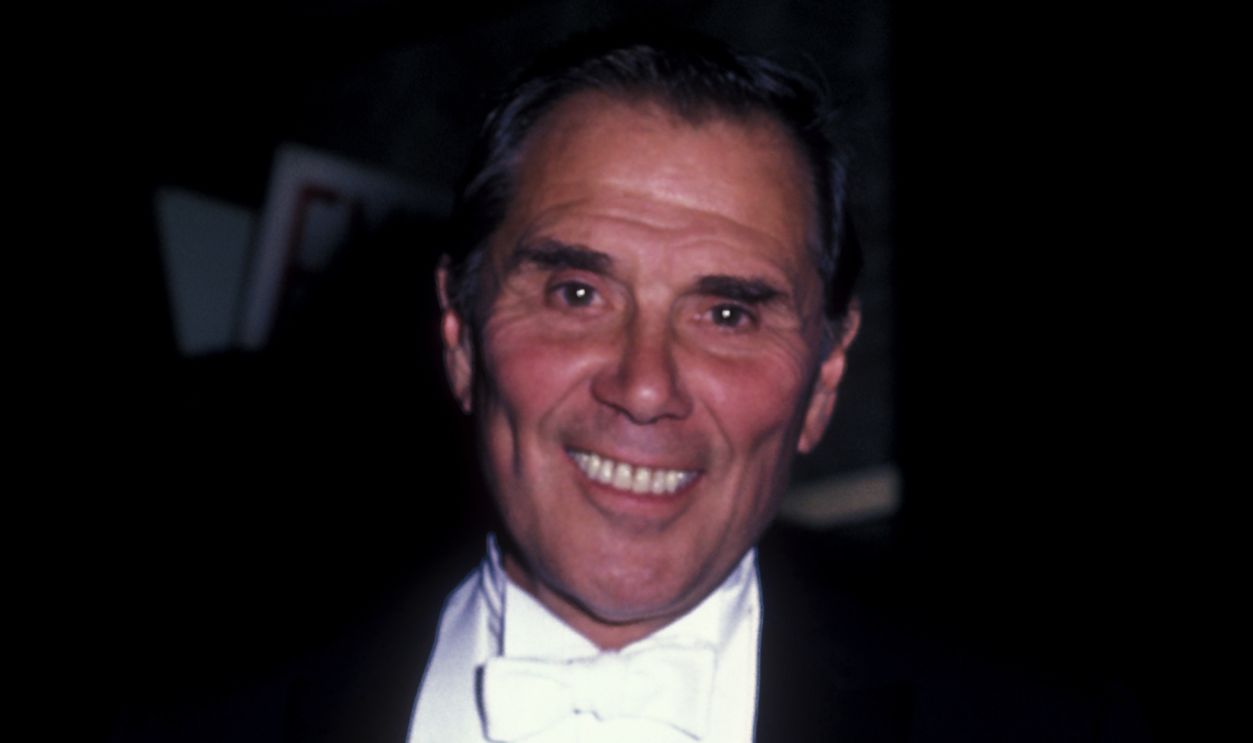 Television Personality Gene Rayburn attends Third Annual Fred Astaire Awards on October 22, 1984 at the Rainbow Room in New York City. 