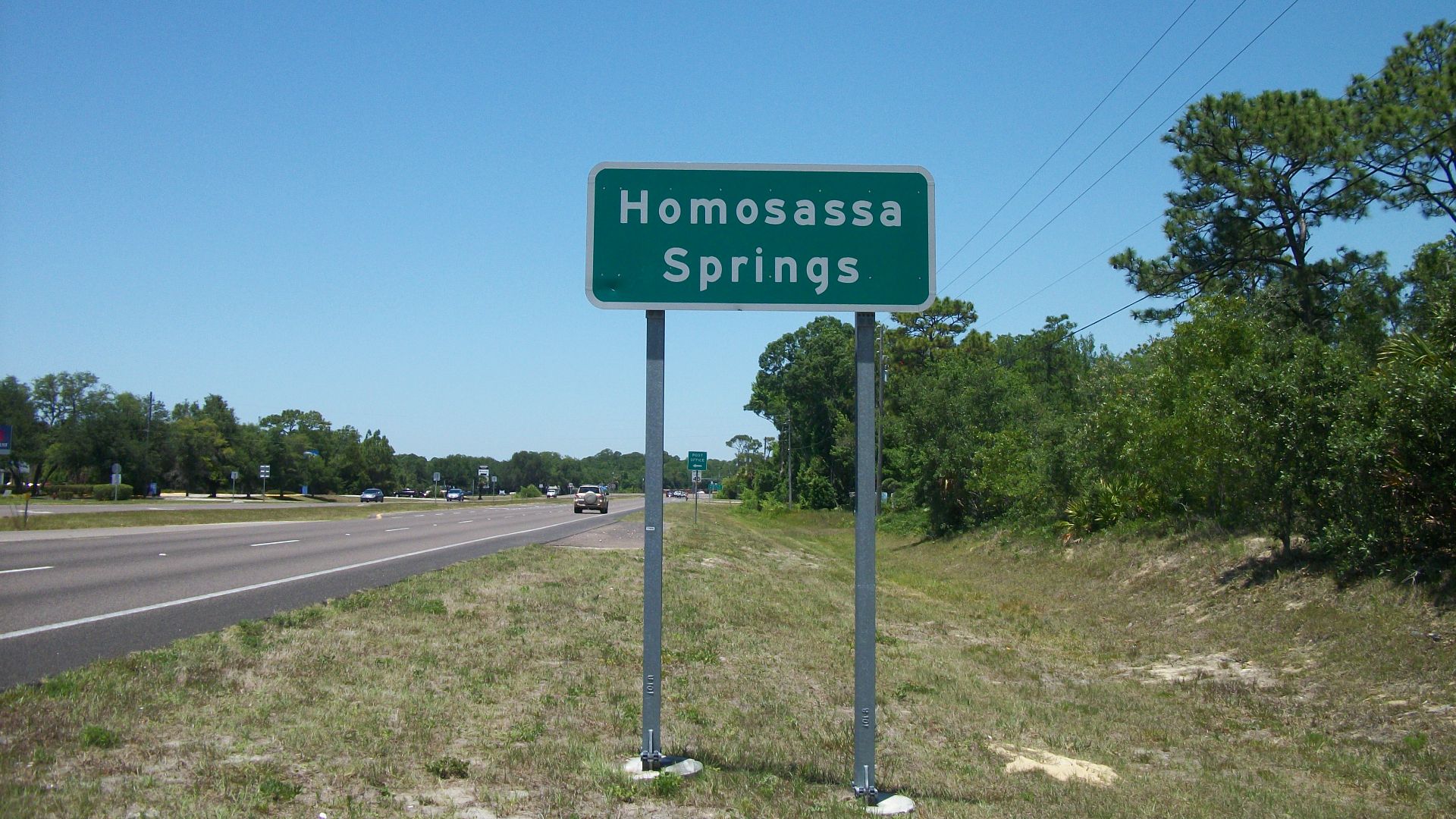 File:NB US 19-98 Homosassa Springs FL Sign.JPG