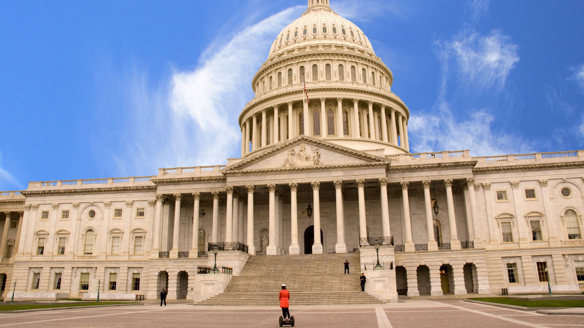 United States Capitol Building in Washington, DC - Segway Rider