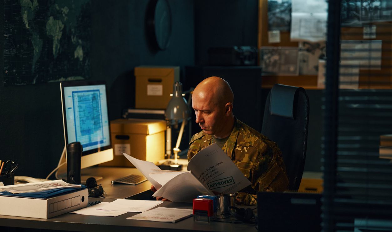 Analyzing Classified Documents in Military Office