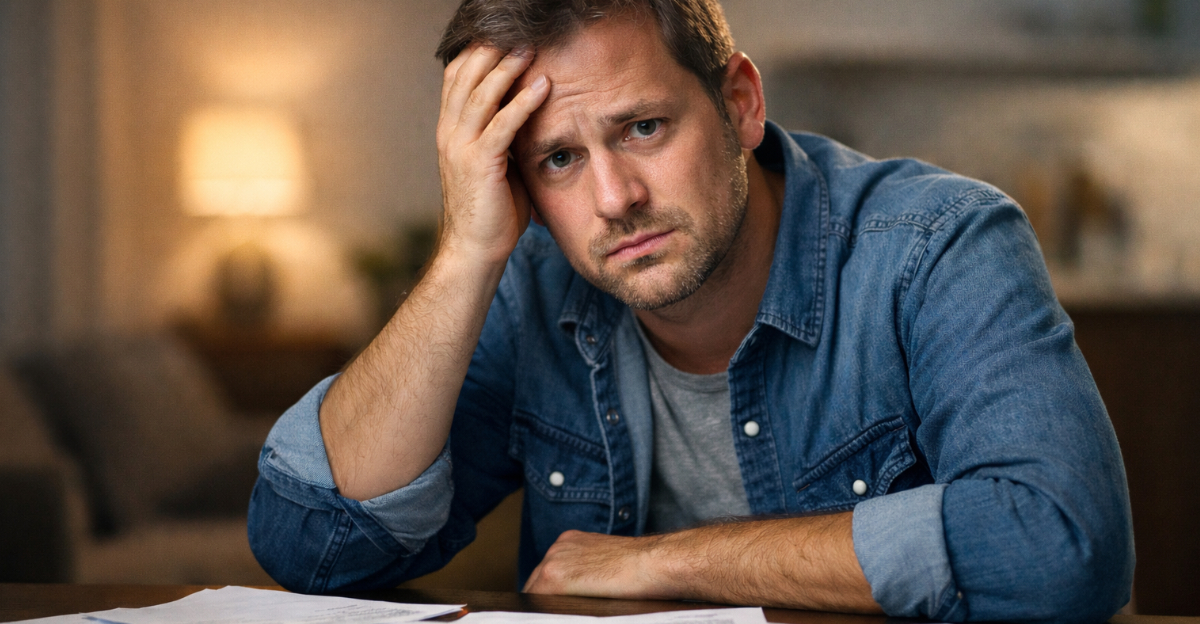 Man stressed over bills