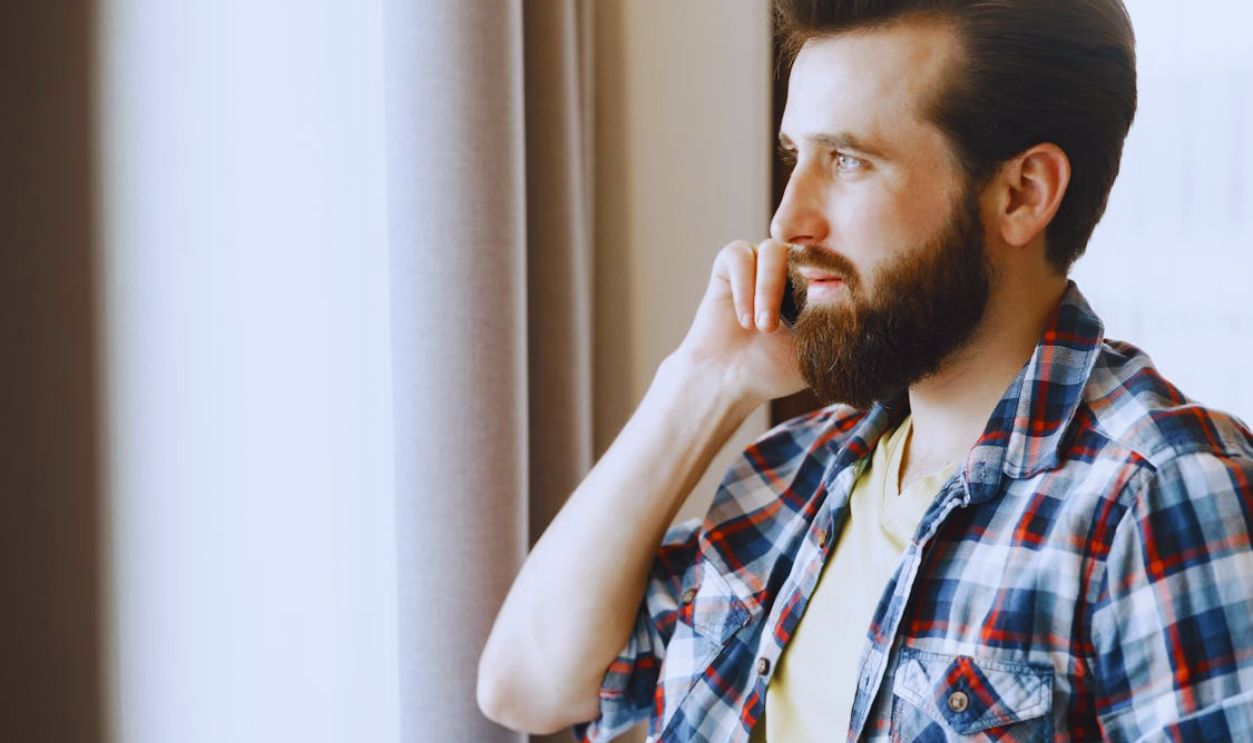 Man talking on Phone
