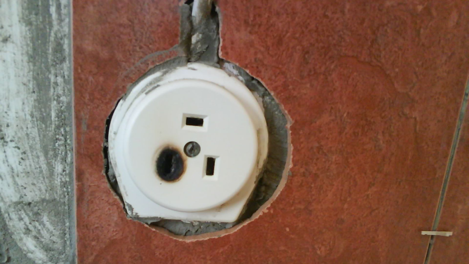 Burned stove socket. 
That is why fuse or circuit breaker shouldn't overlimit socket's maximum current.