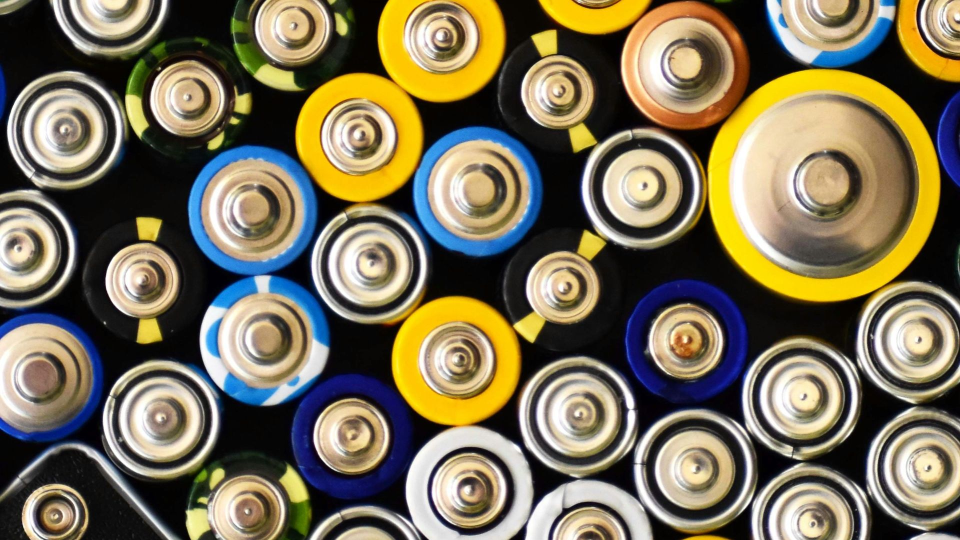 a large group of tires