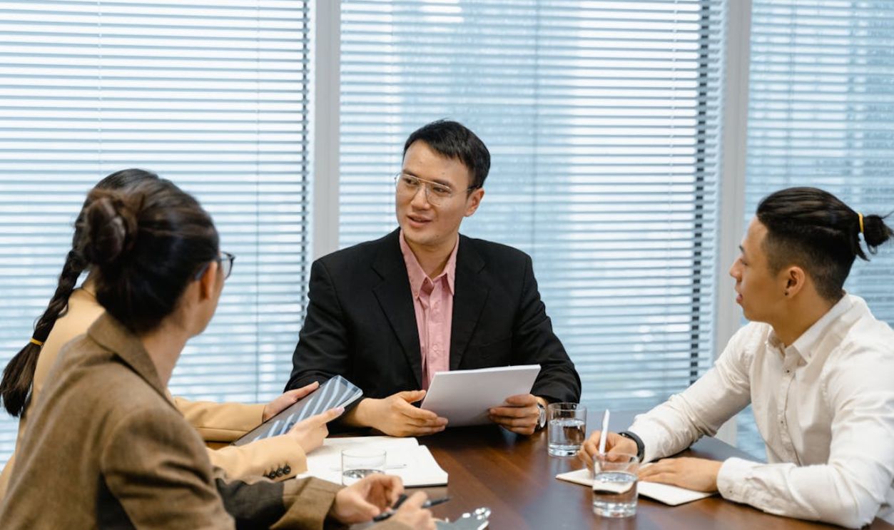 Businesspeople in the Workplace