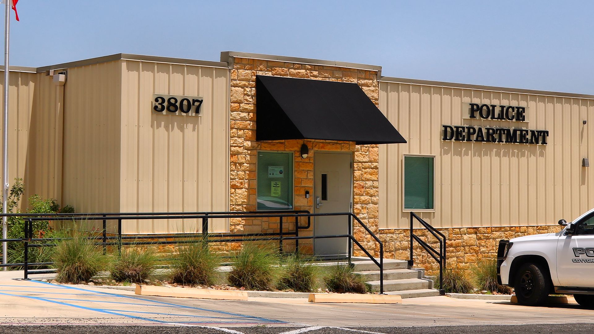 The Police Department in Cottonwood Shores, Texas, United States.