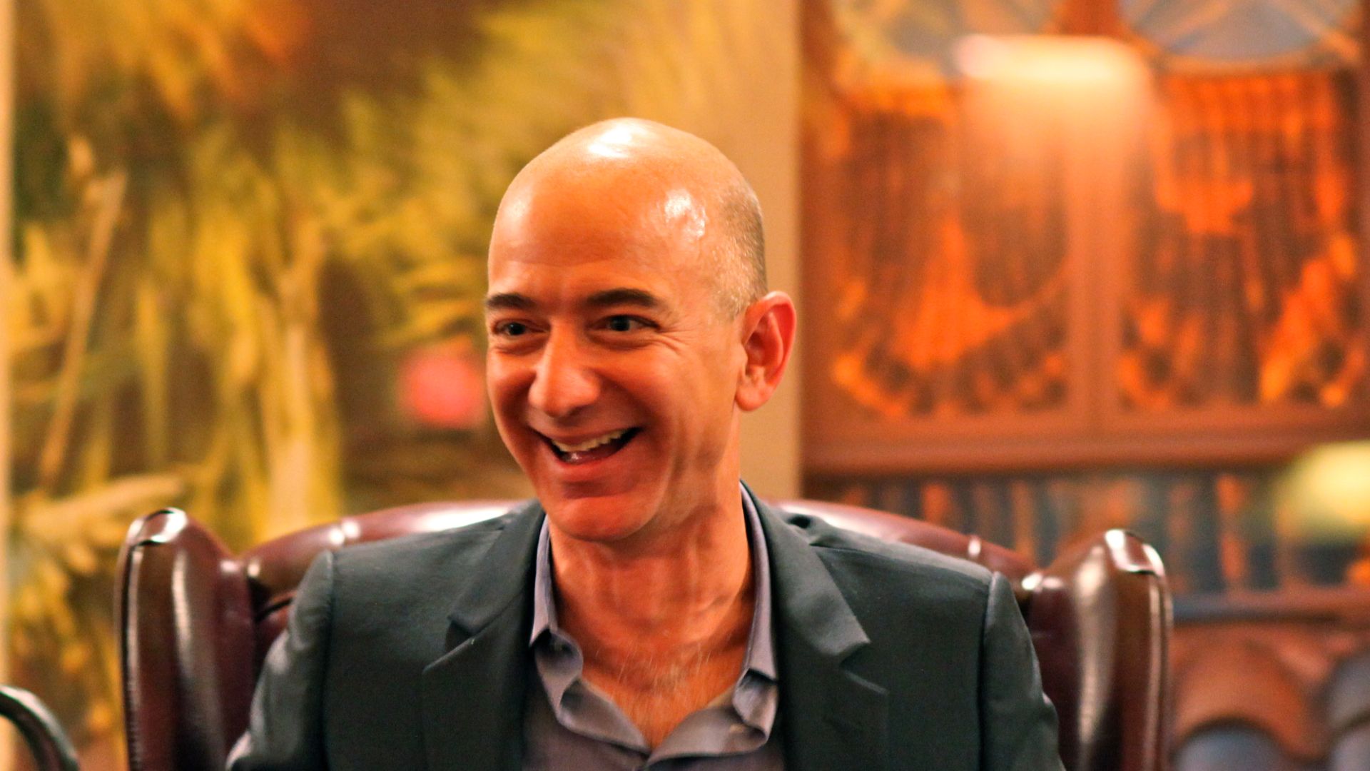 Jeff Bezos at the ENCORE awards.