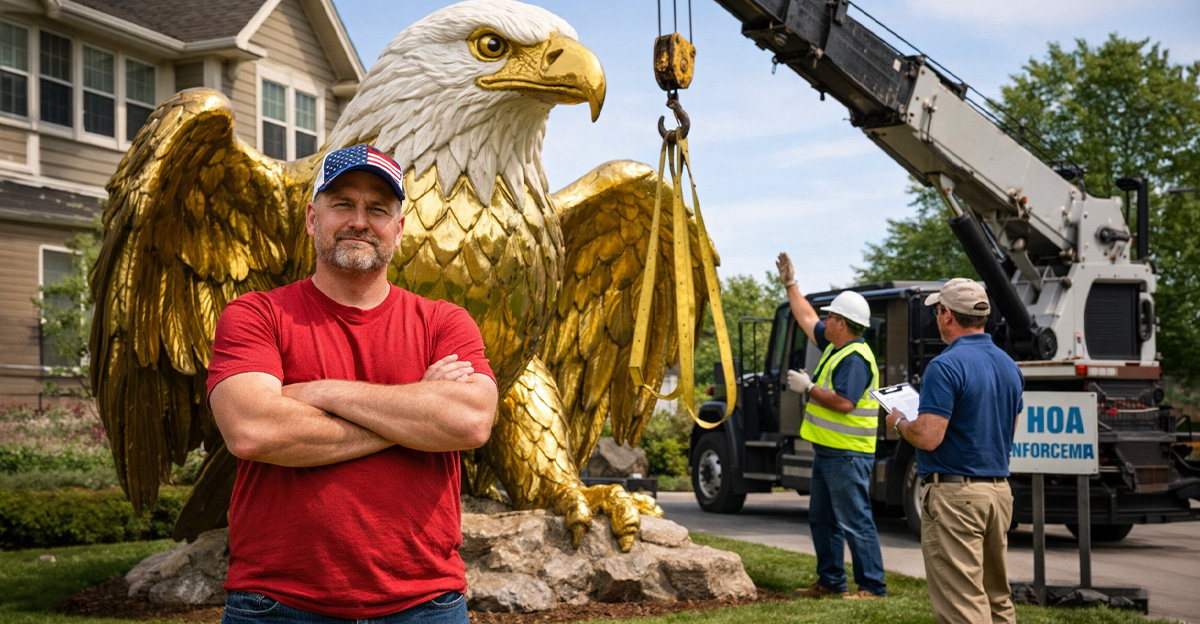 Rss Thumb - Eagle Lawn Ornament
