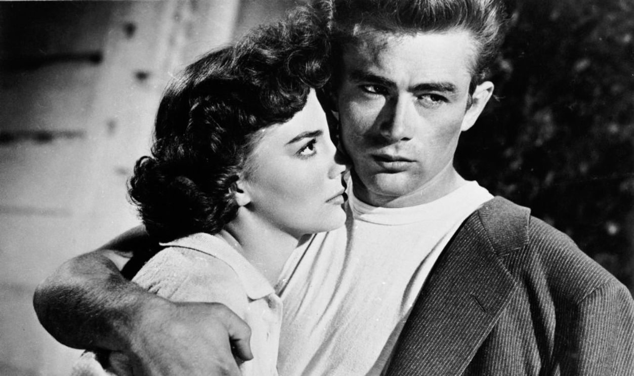 James Dean & Natalie Wood In 'Rebel Without A Cause'  