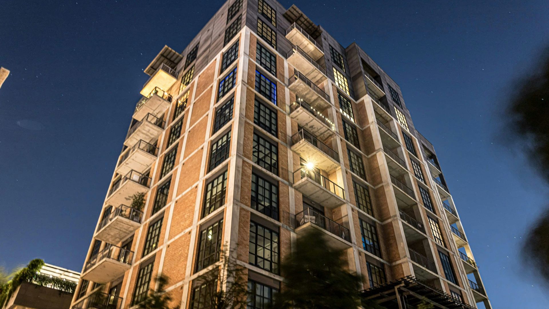 low angle photo of buildings
