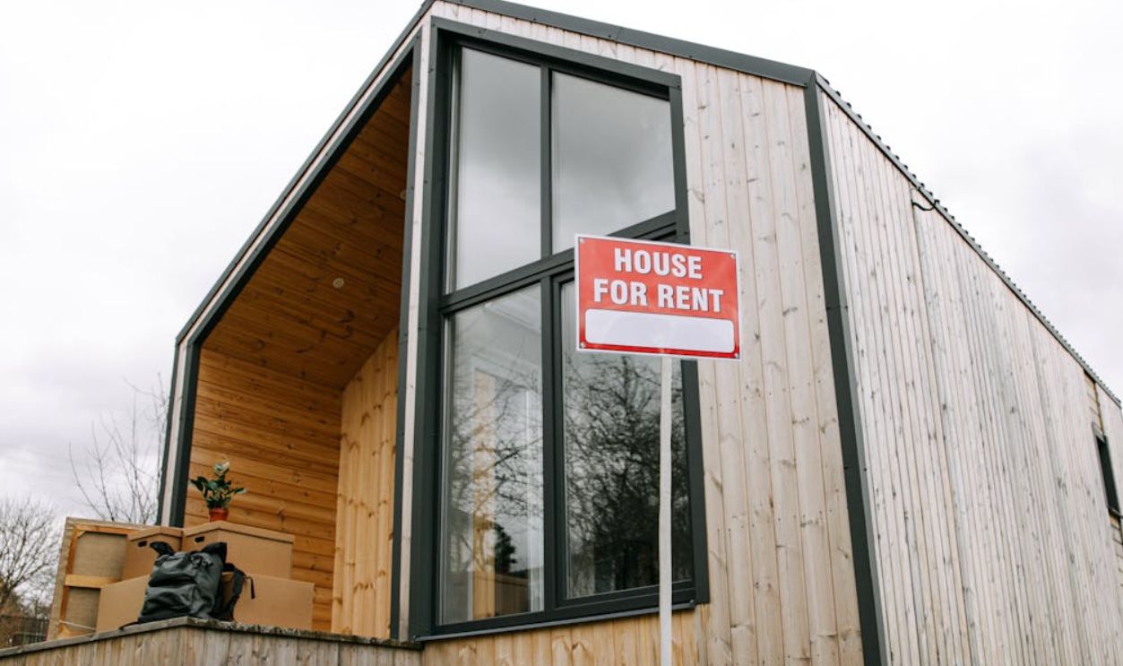 Low-Angle Shot of Wooden House