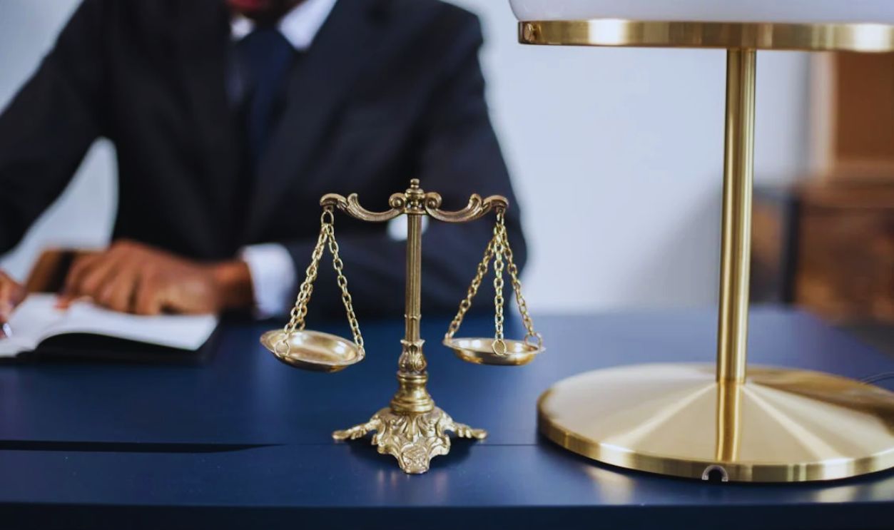 A Balance Scale on a Table