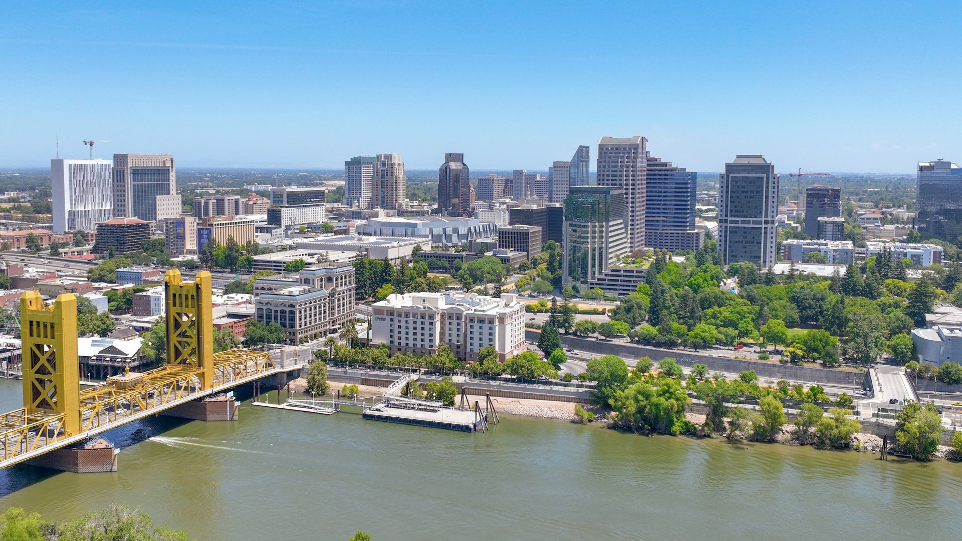 Sacramento, California skyline in 2023
