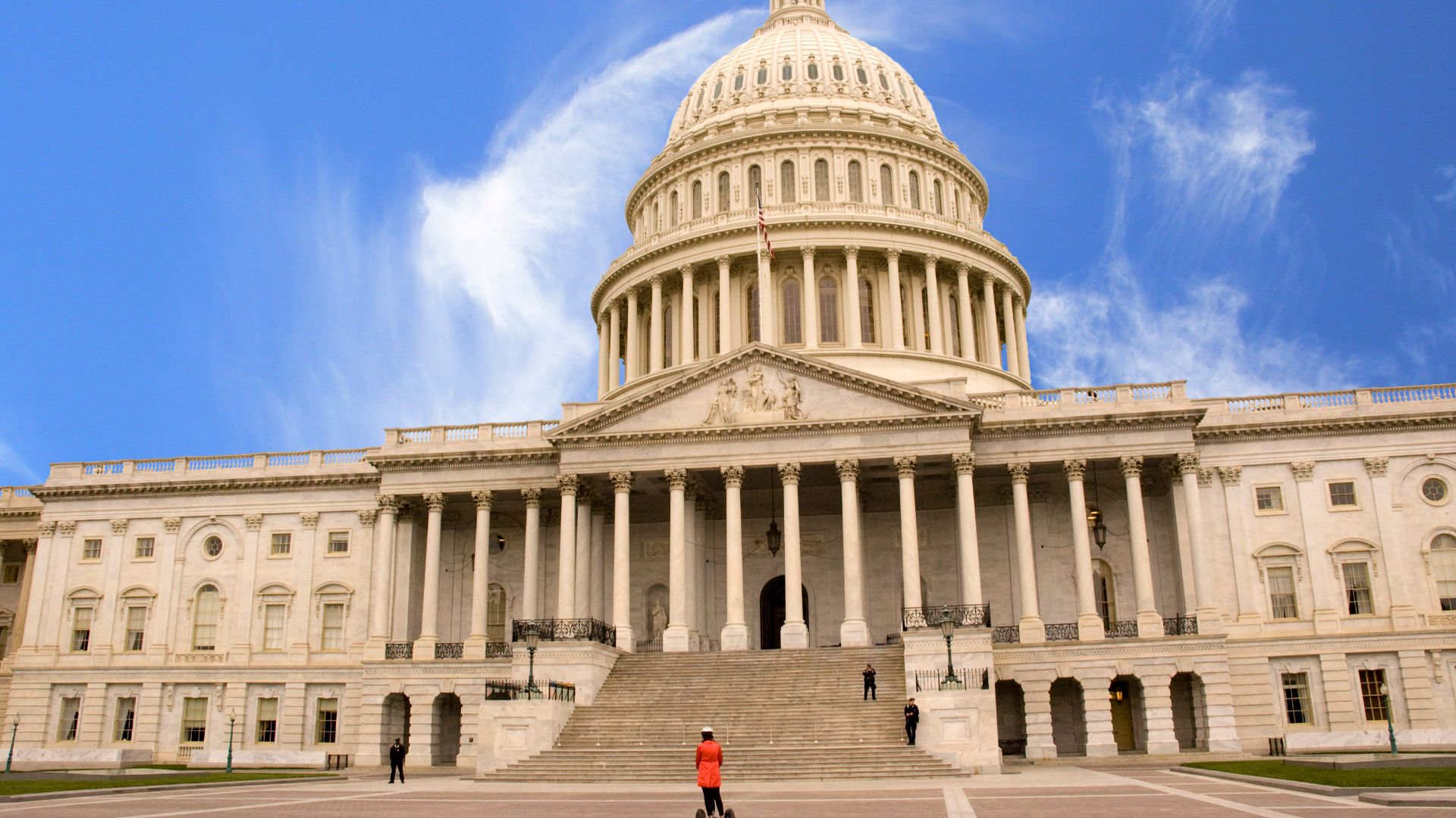 United States Capitol Building in Washington, DC - Segway Rider