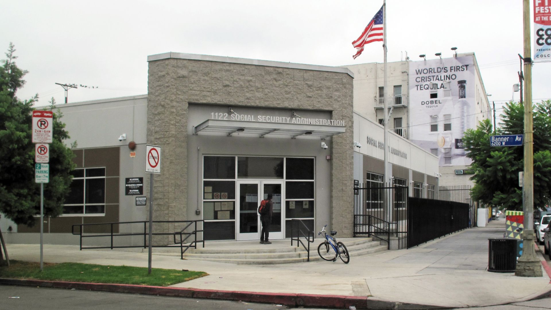 Social Security office at 1122 Vine St., Los Angeles