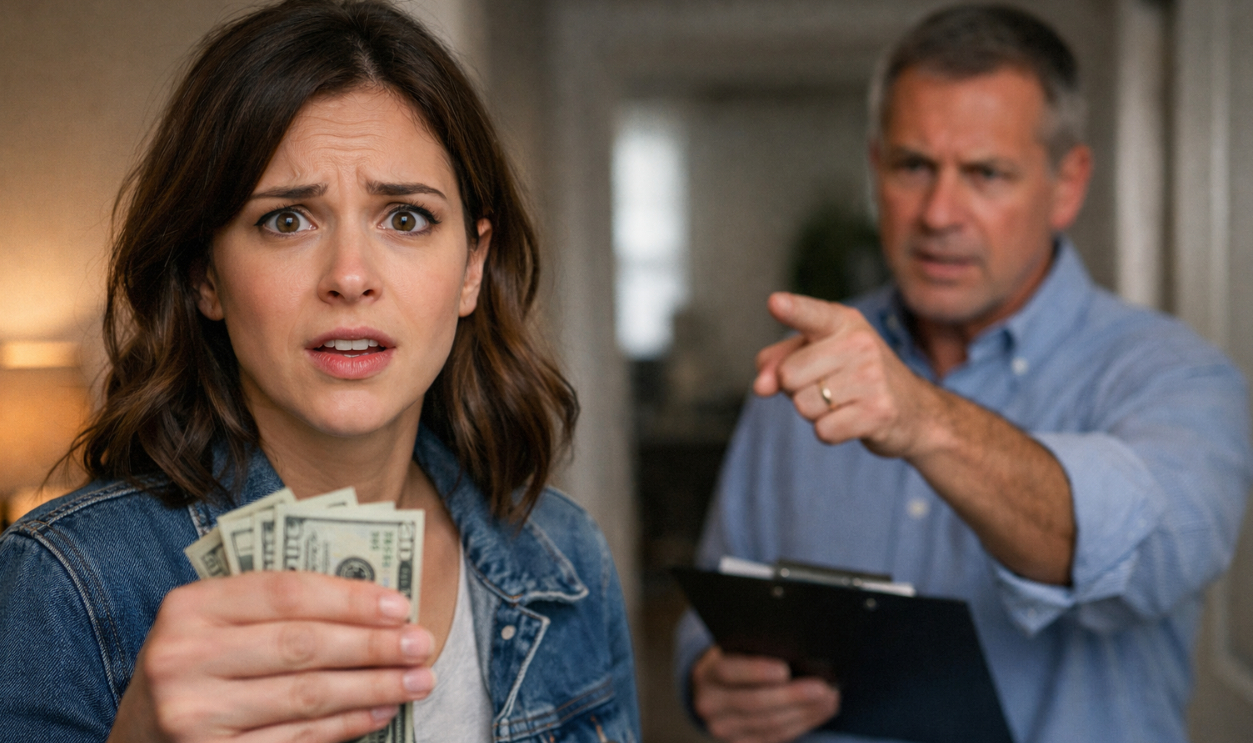 Tenant and landlord confrontation over money