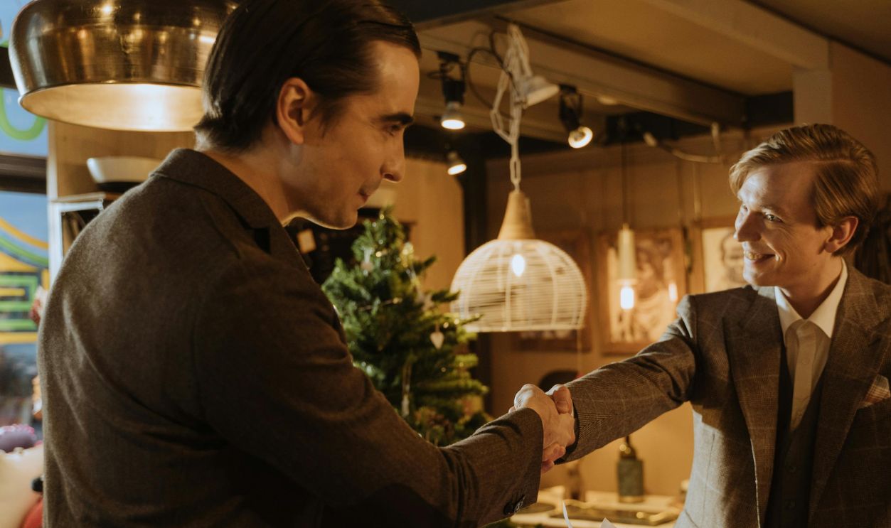 Two Men Shaking Hands